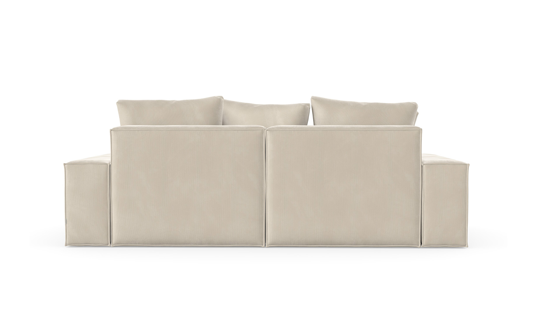 Loft ugaona garnitura 252x167x87 cm siva univerzalna