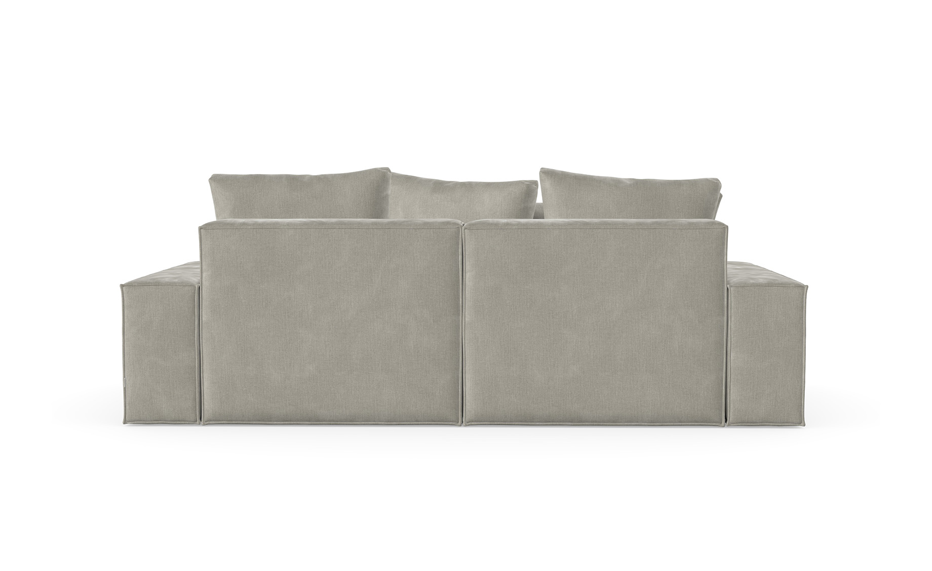 Loft trosed 242x121x87 cm svetlo sivi