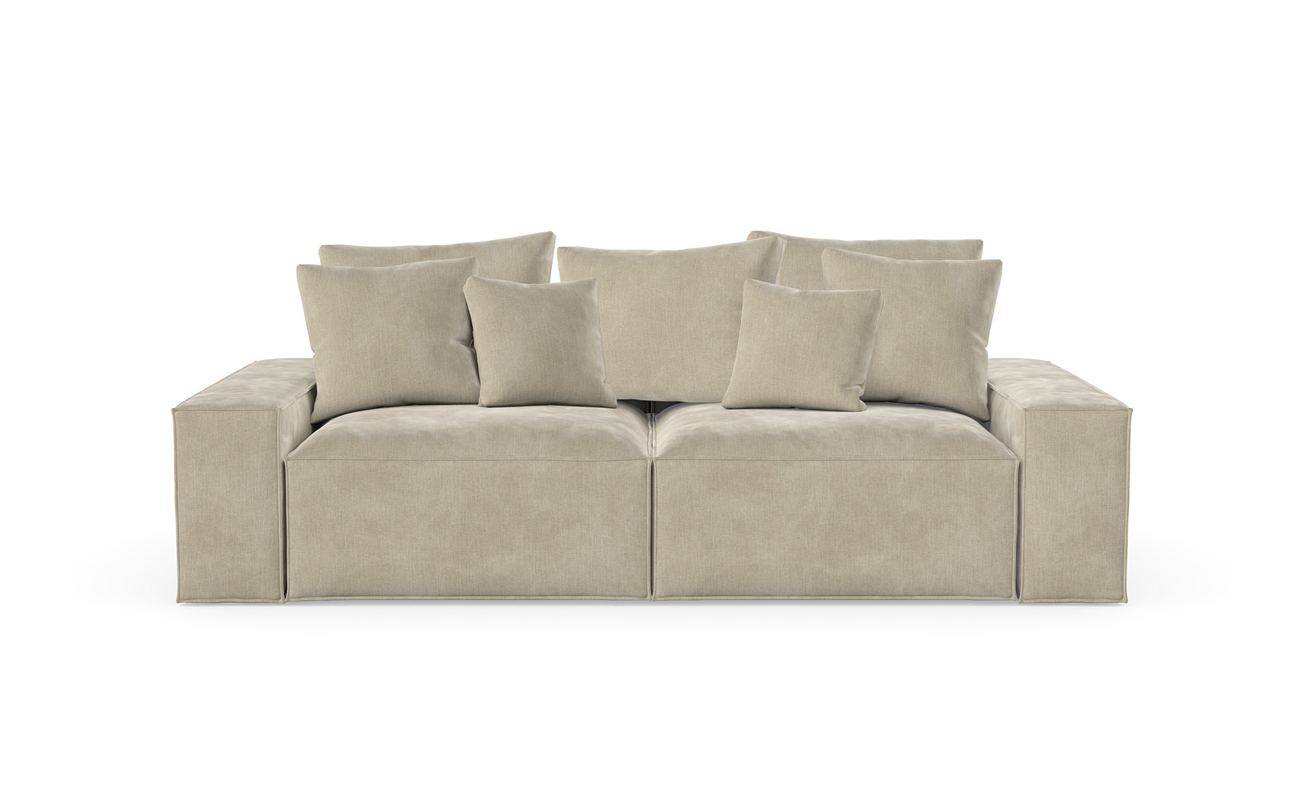 Loft trosed 242x121x87 cm svetli cappuccino