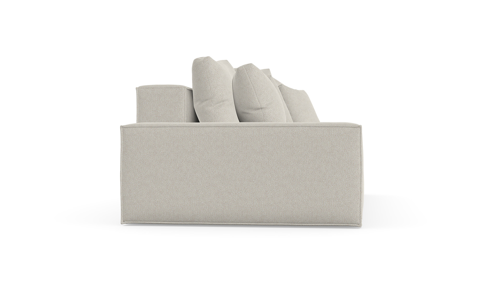 Loft trosed 242x121x87 cm sivo/bež