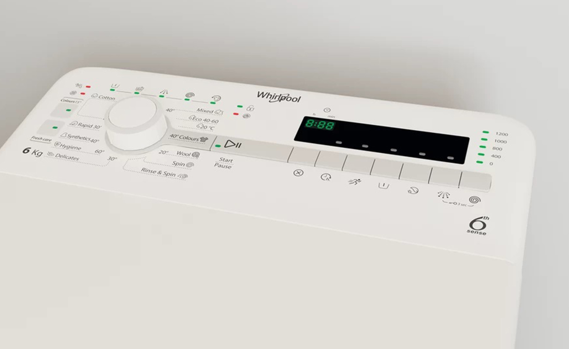 Whirlpool TDLR 6240SS EU/N mašina za pranje veša