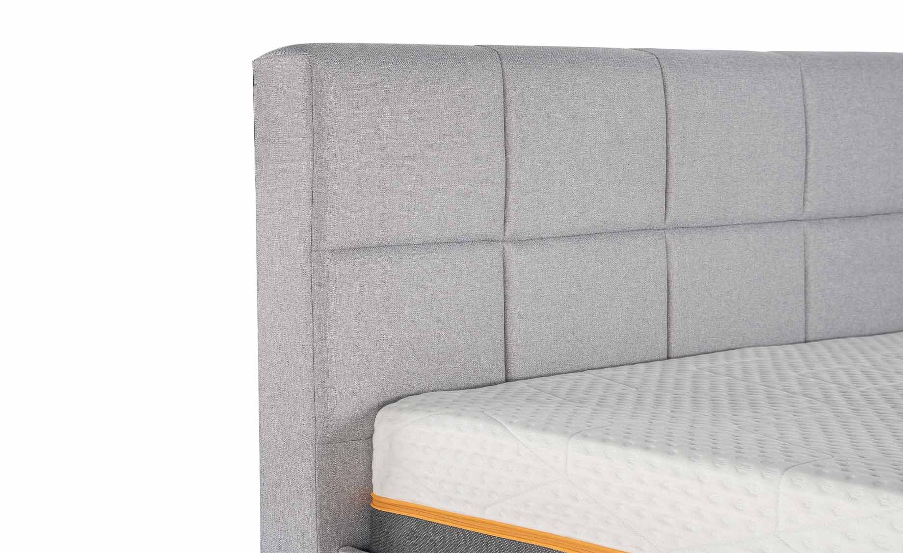 Imola krevet sa podnicom 174x216x100 cm sivi