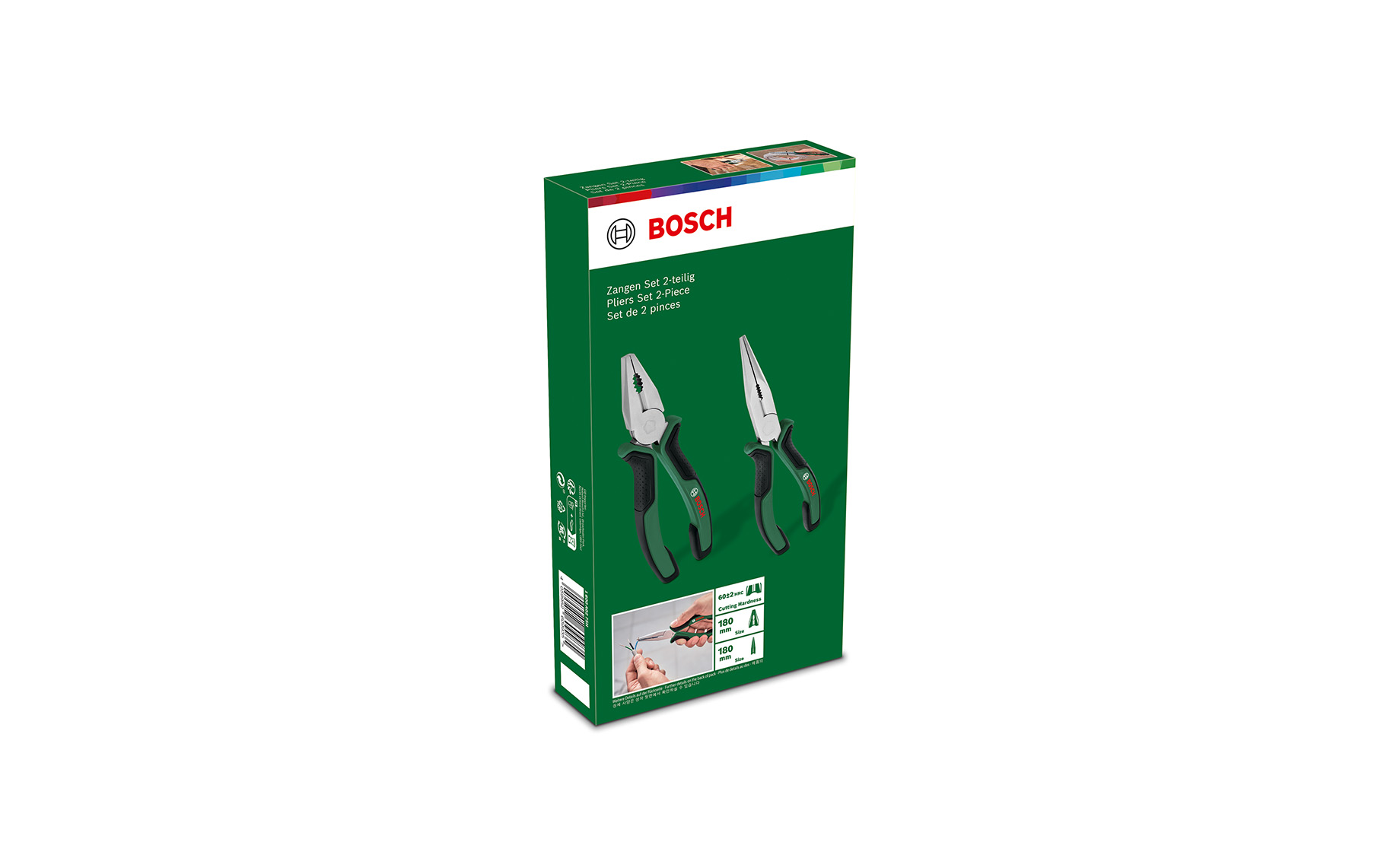 Bosch 2 dijelni set kliješta , 2 komada , 1600A0275H