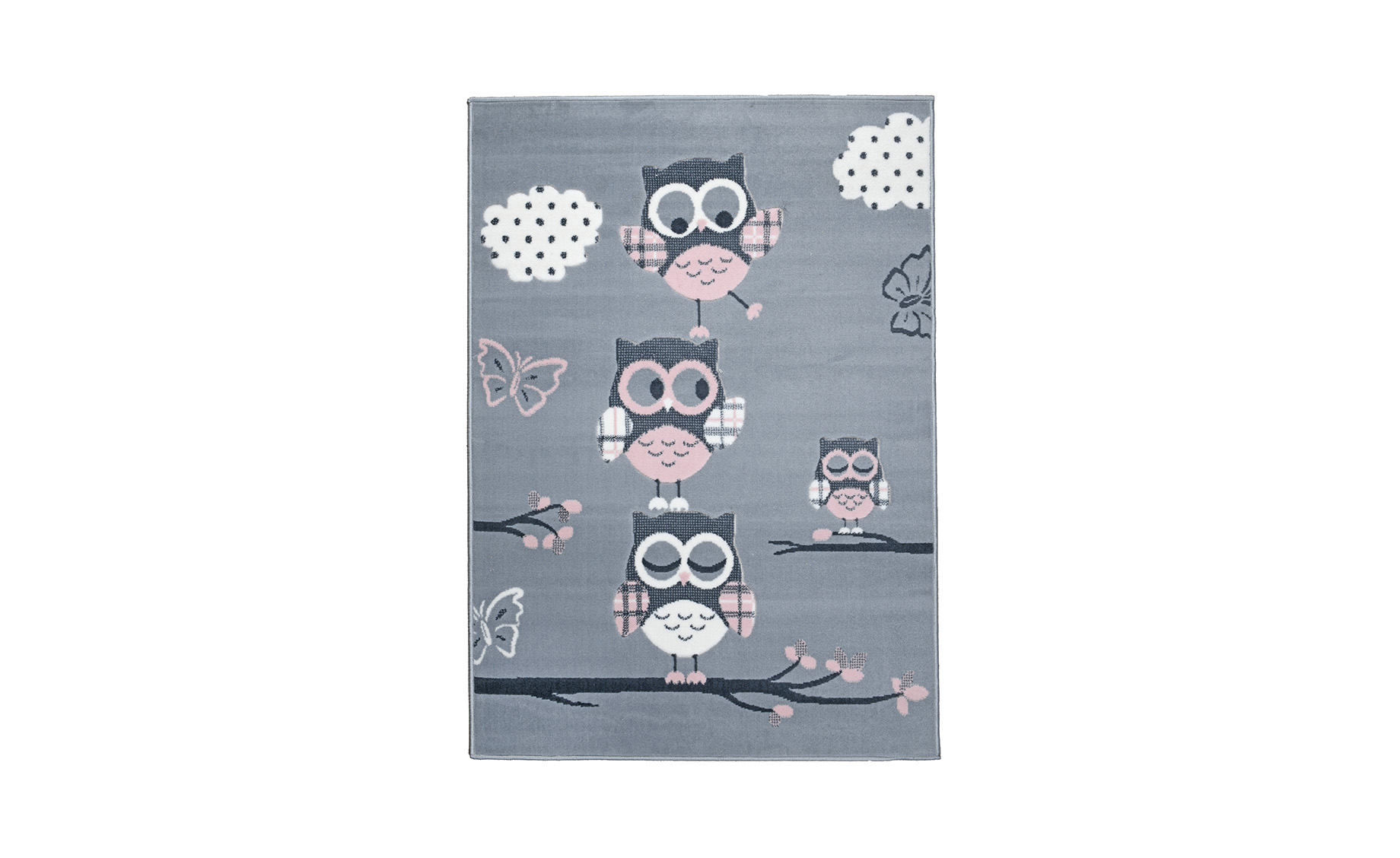 Tepih Shiraz Owl 120x170cm sivi