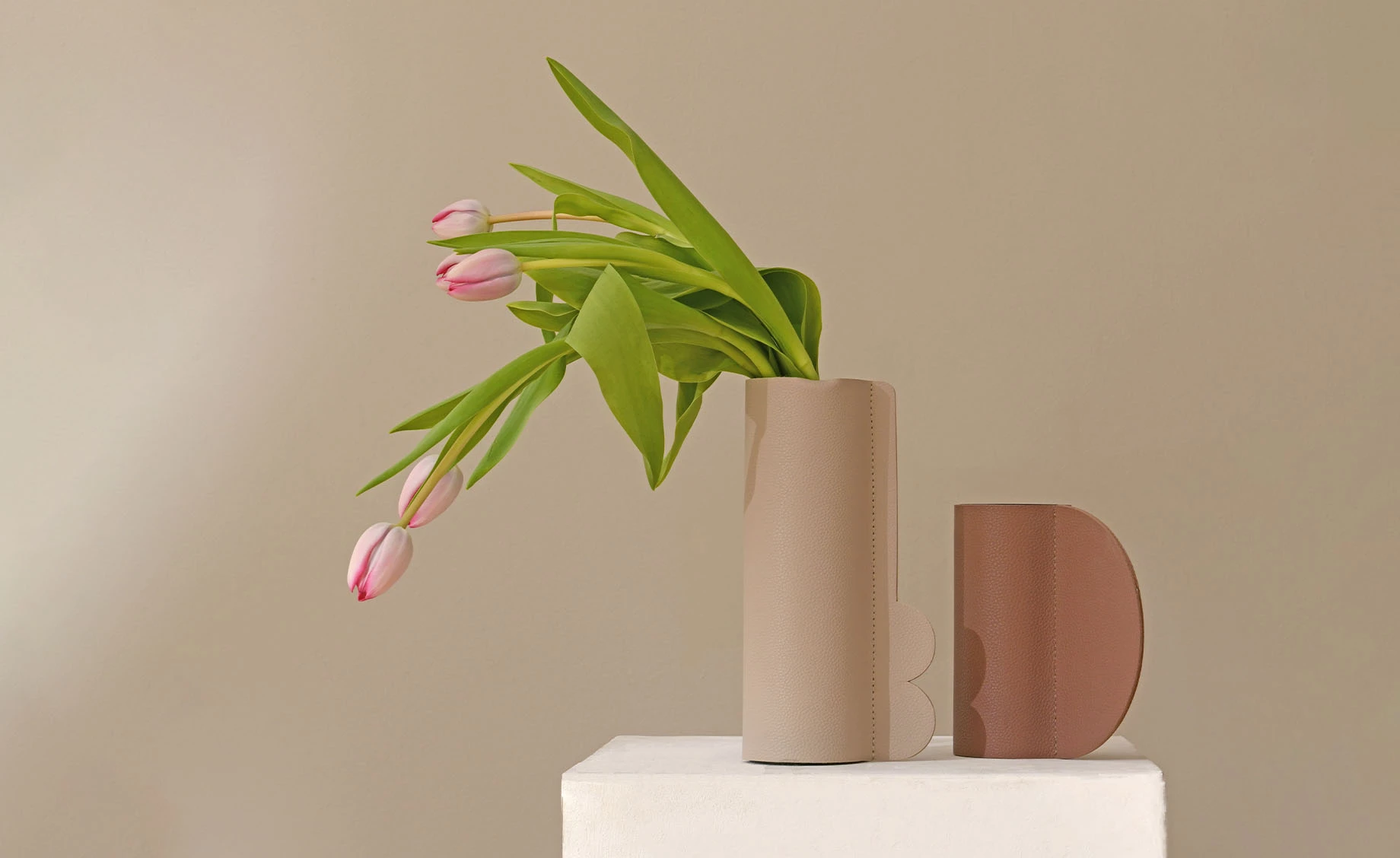 Vaza Tarra 14 cm roze