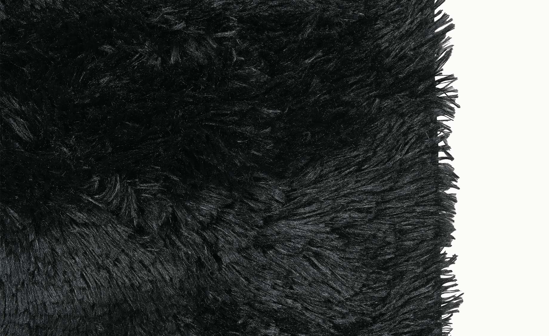 Tepih Stone Shaggy 80x150cm crni