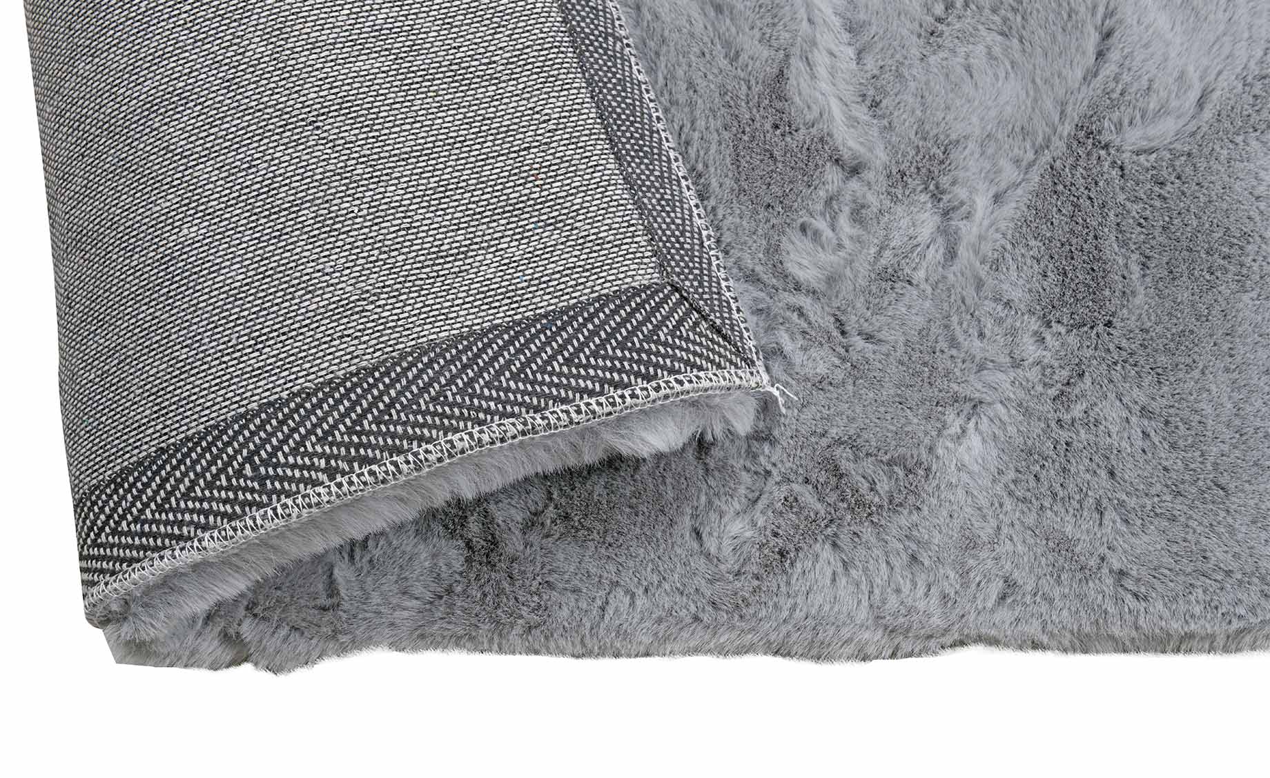 Tepih Wave Shaggy 160x230cm sivi