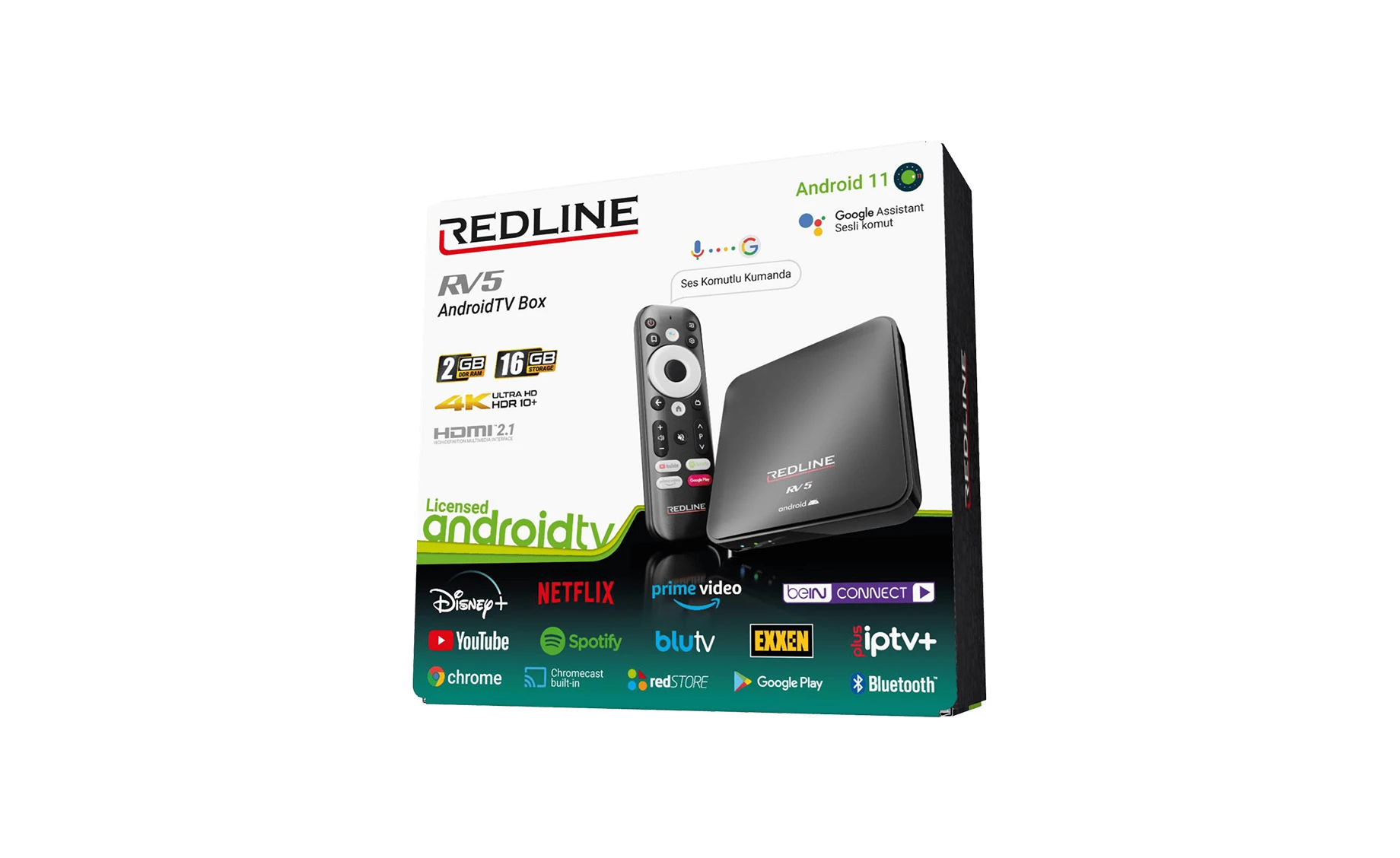 Redline RV5 media player
