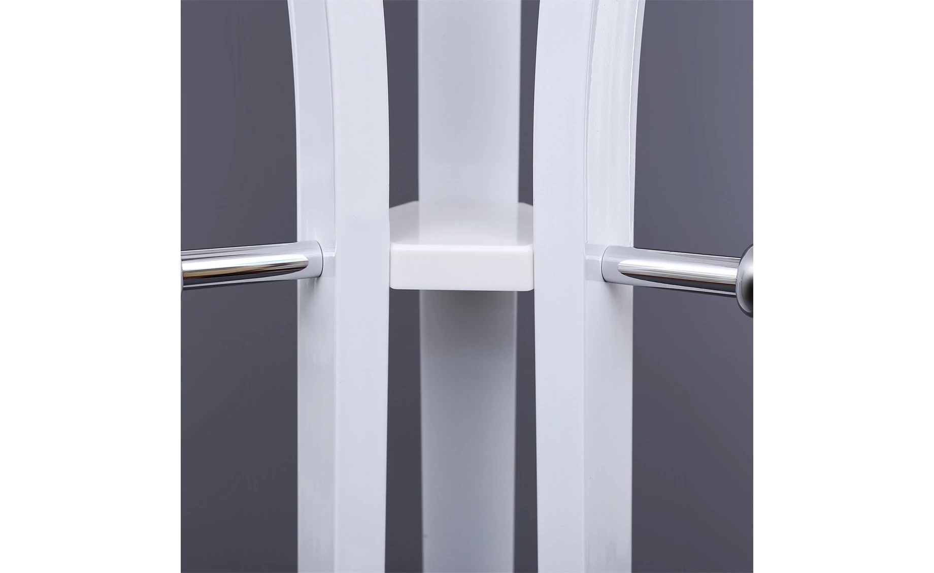 Podna vešalica Paulina 50x50x176cm bela