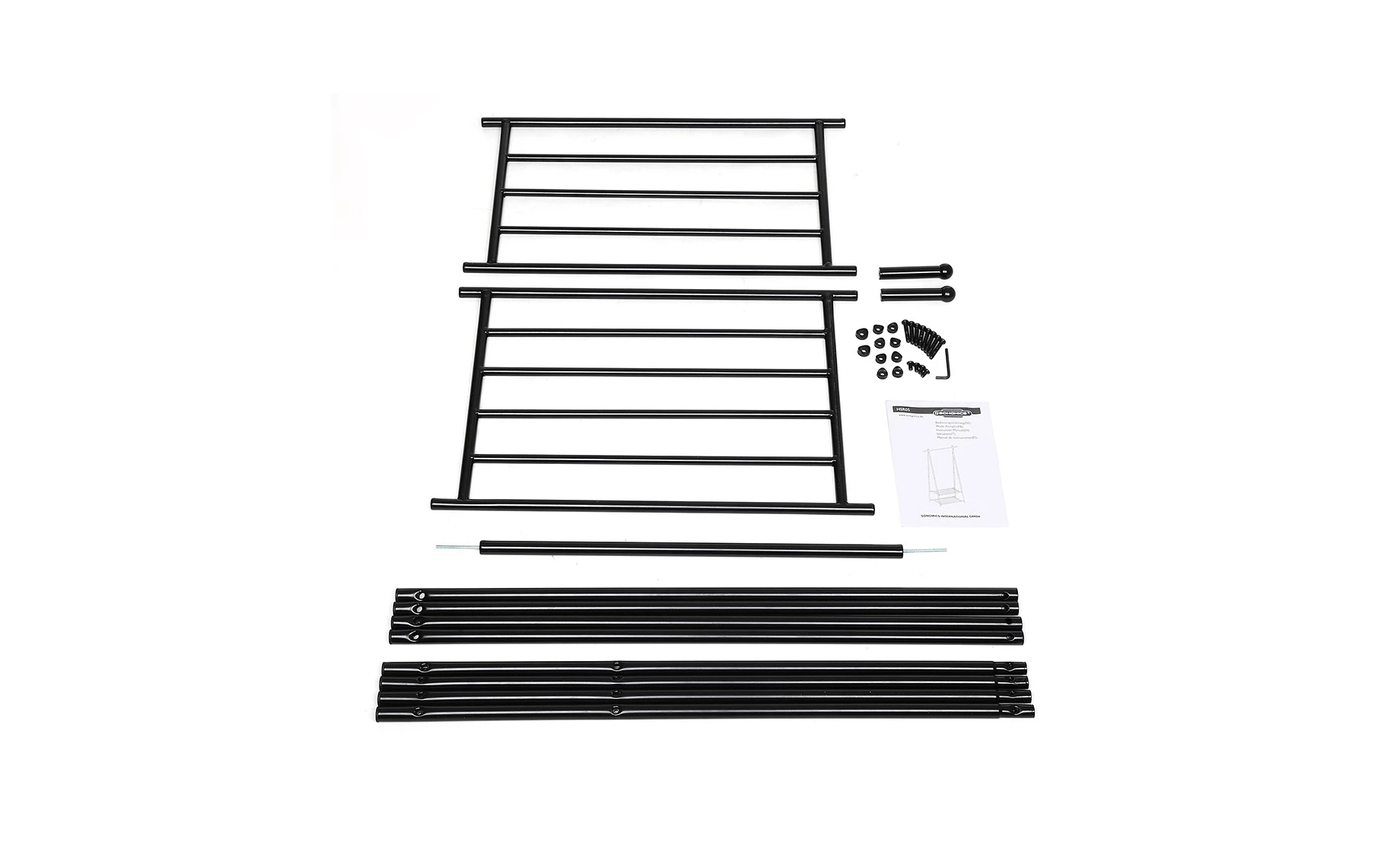 Stalak za odeću Natalie 64x41x155cm crni