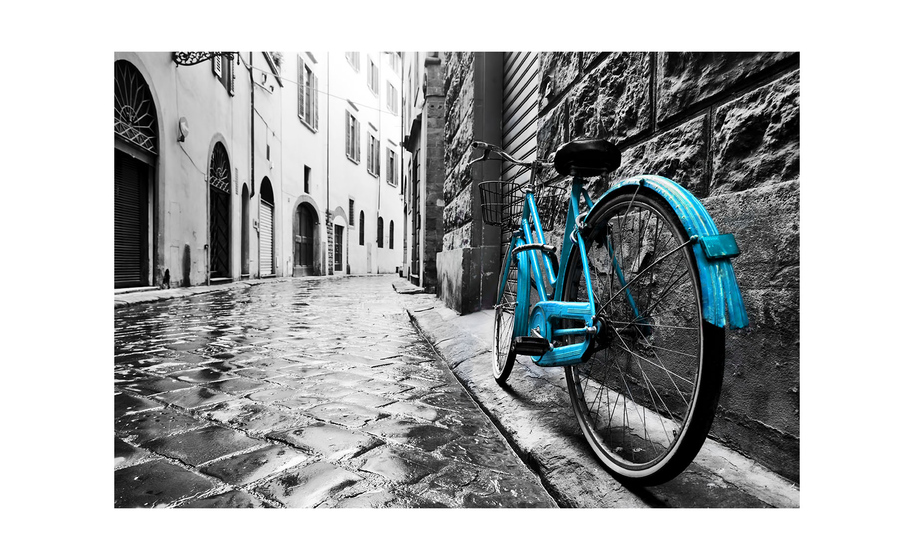 Slika Blue bycicle 60x90cm