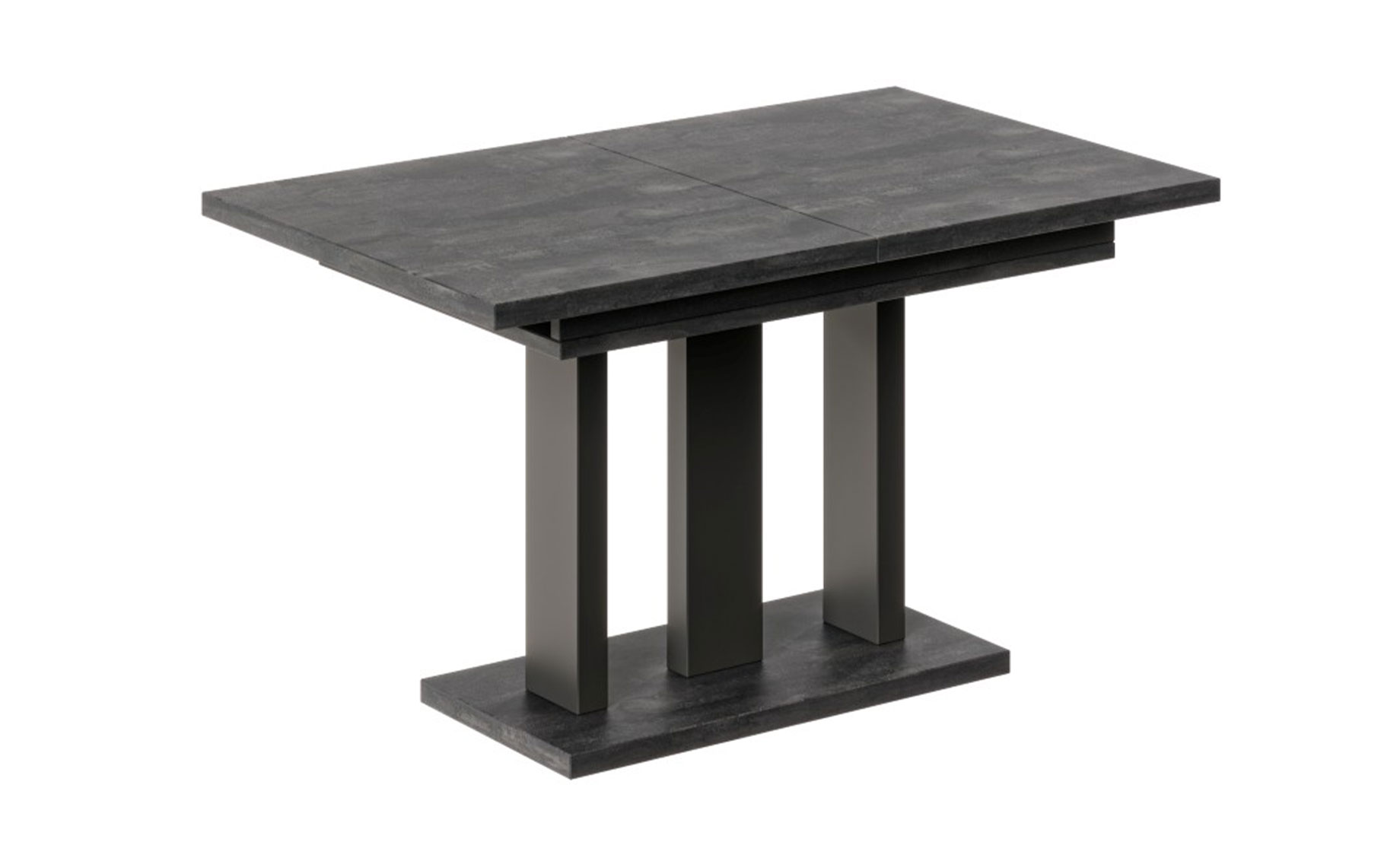 Appia stol 130(210)x80x76 cm tamni beton
