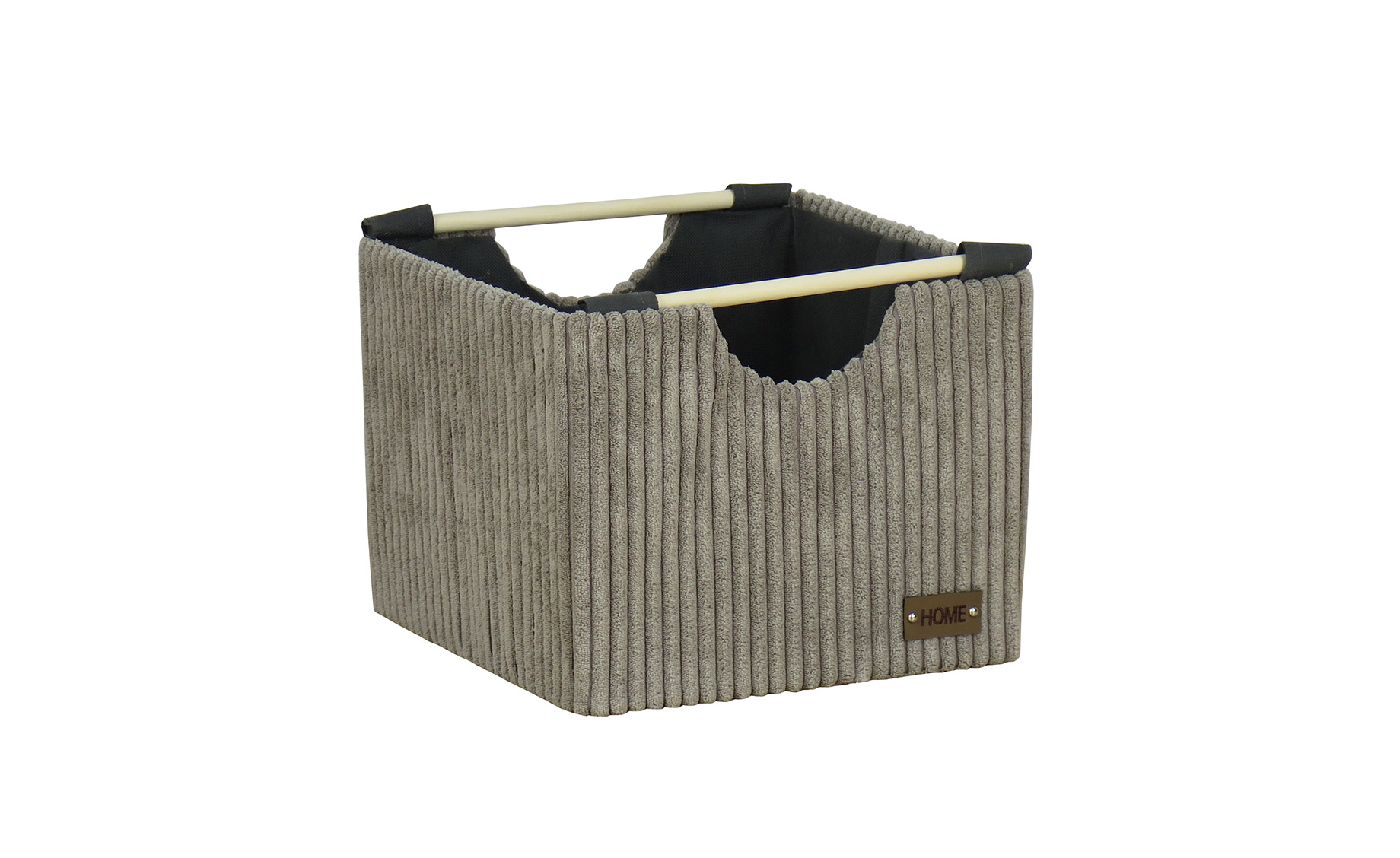 Ukrasna korpa Home 28x26x23cm taupe