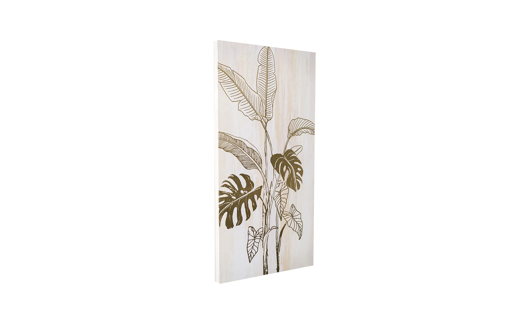 Slika Golden petals 60x120cm