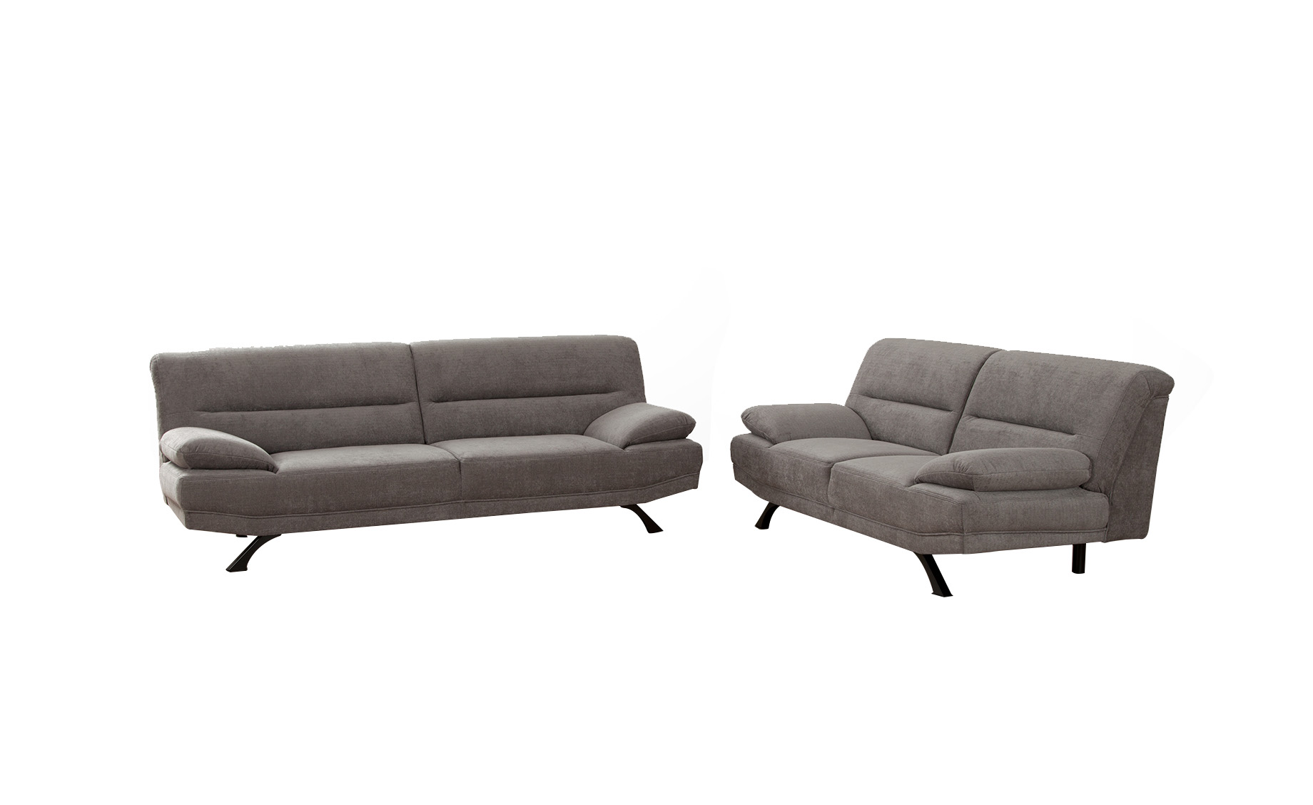 Bruno trosjed 230x94x83 sivi