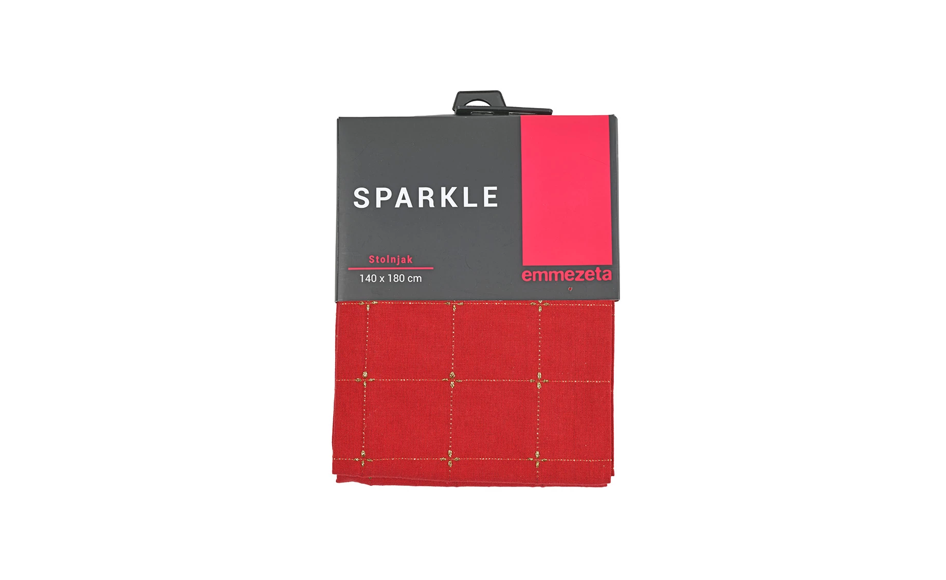 Stolnjak Sparkle 140x180cm crveni
