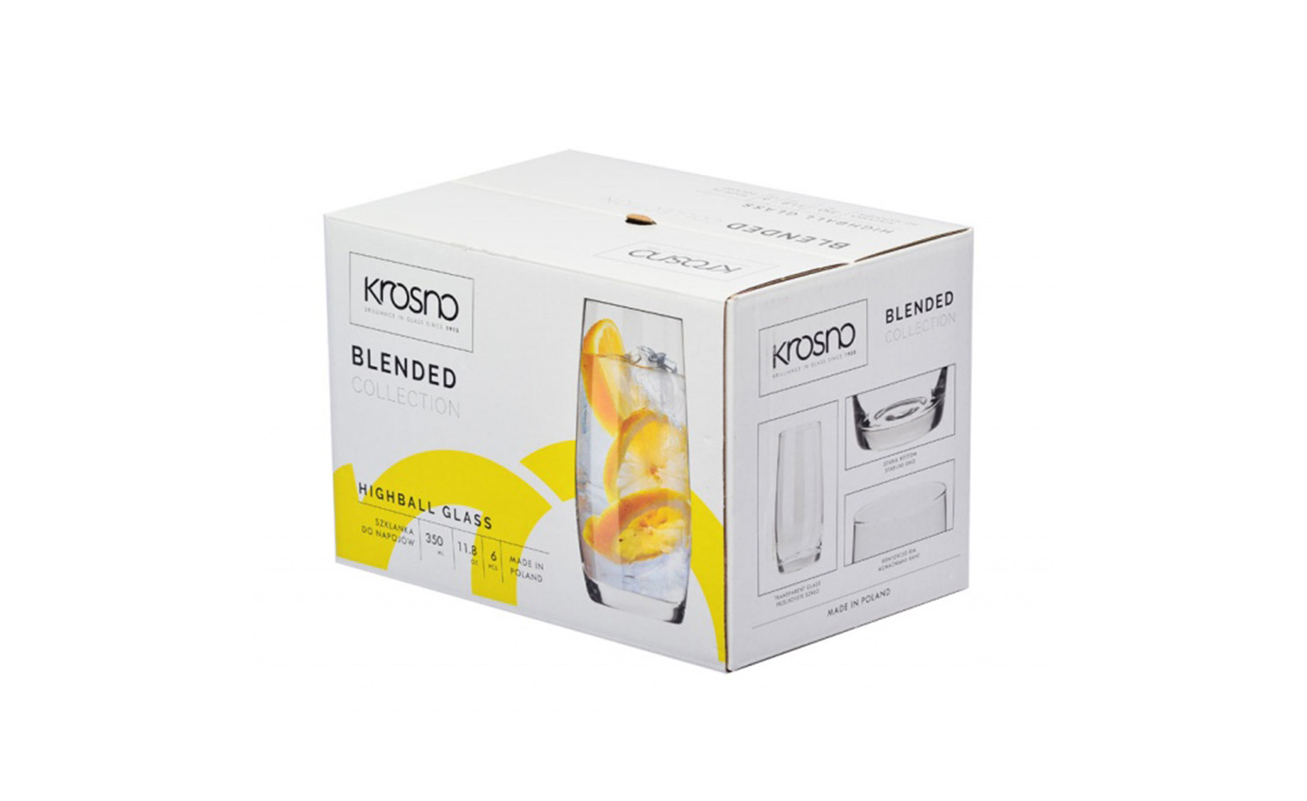 Set čaša Krosno Blended 350ml 6 kom