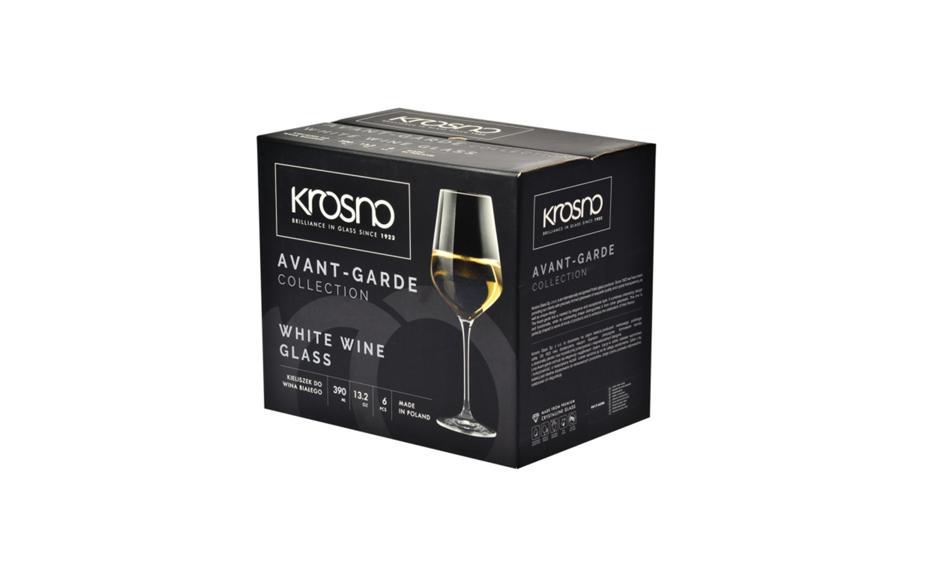 Set čaša za belo vino Krosno Avant-Garde 390ml 6 kom