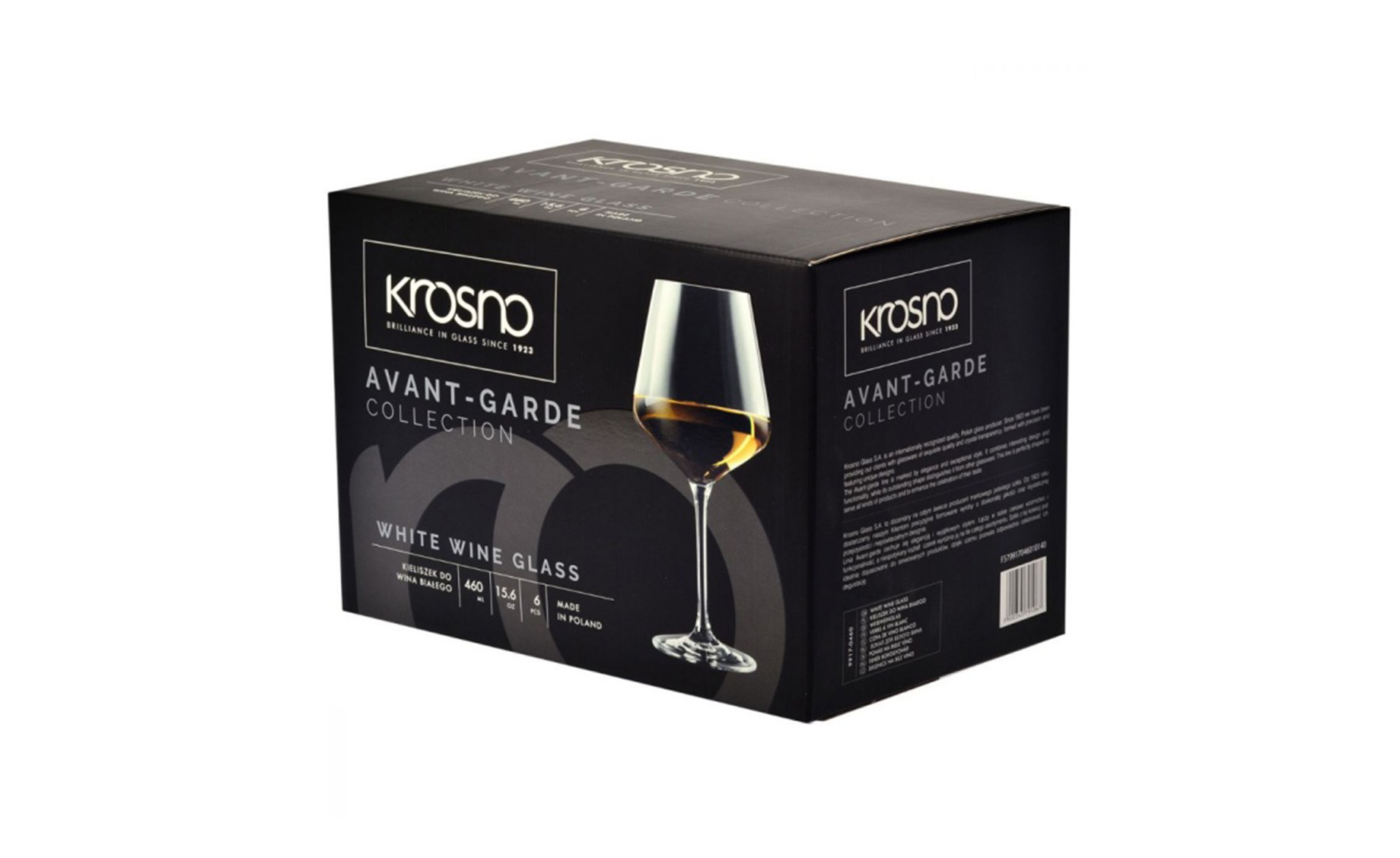 Set čaša za belo vino krosno Avant-Garde 460ml 6 kom