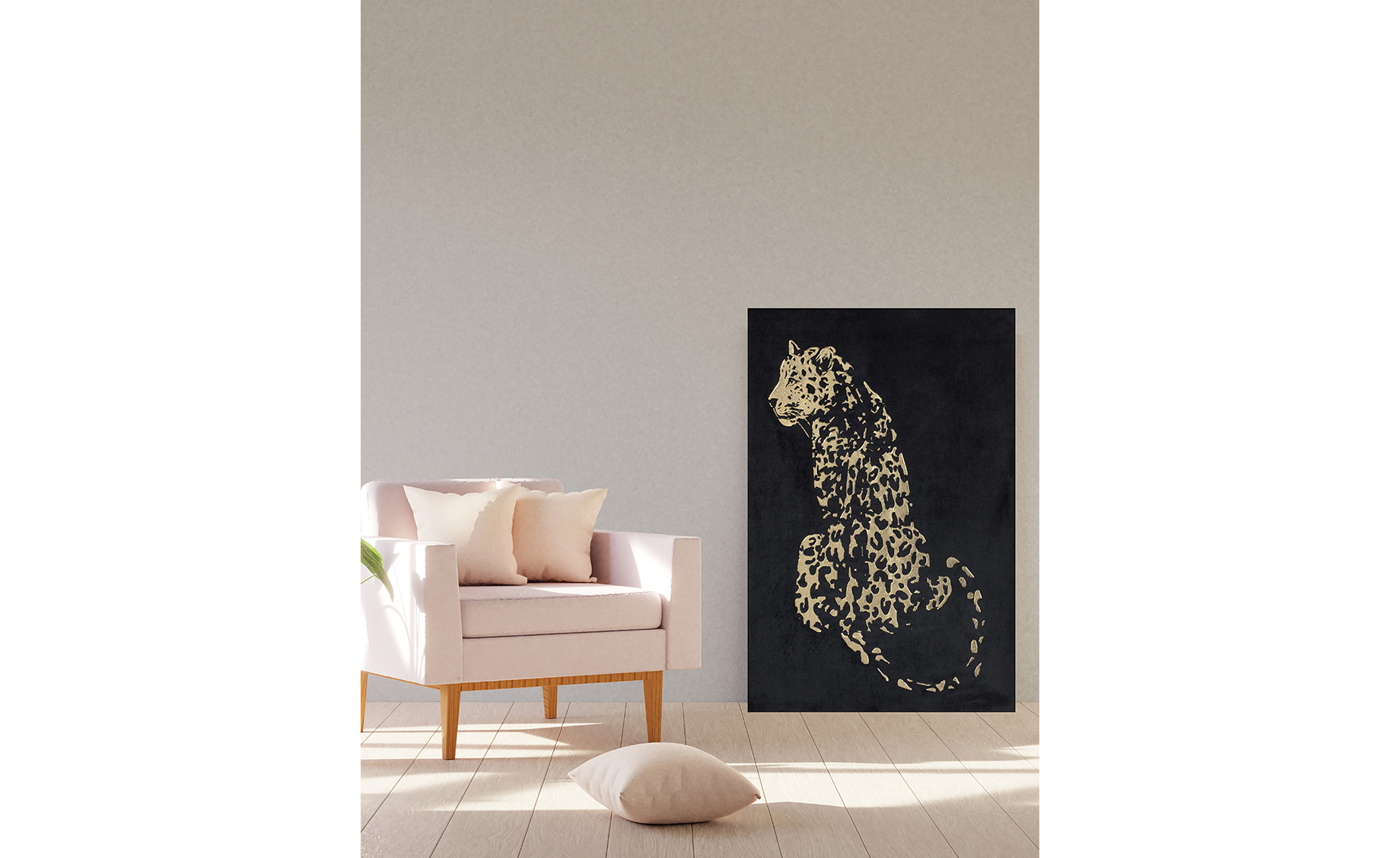 Slika Leopard  60X90 cm