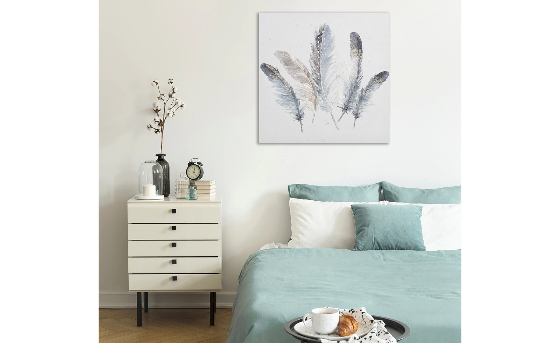 Slika Feathers 60X60 cm