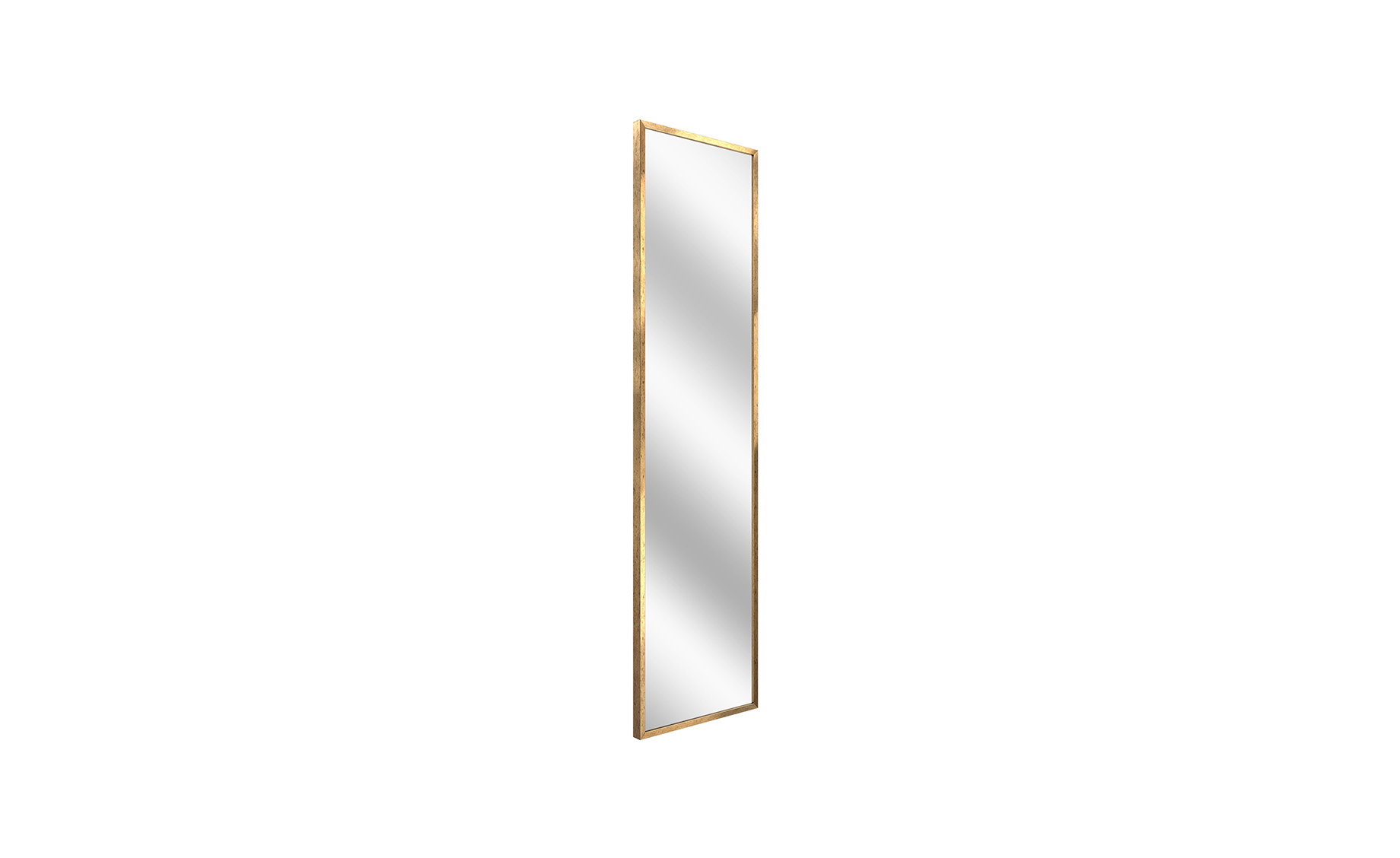 Zidno ogledalo Lincoln 37 X 142 cm zlatno