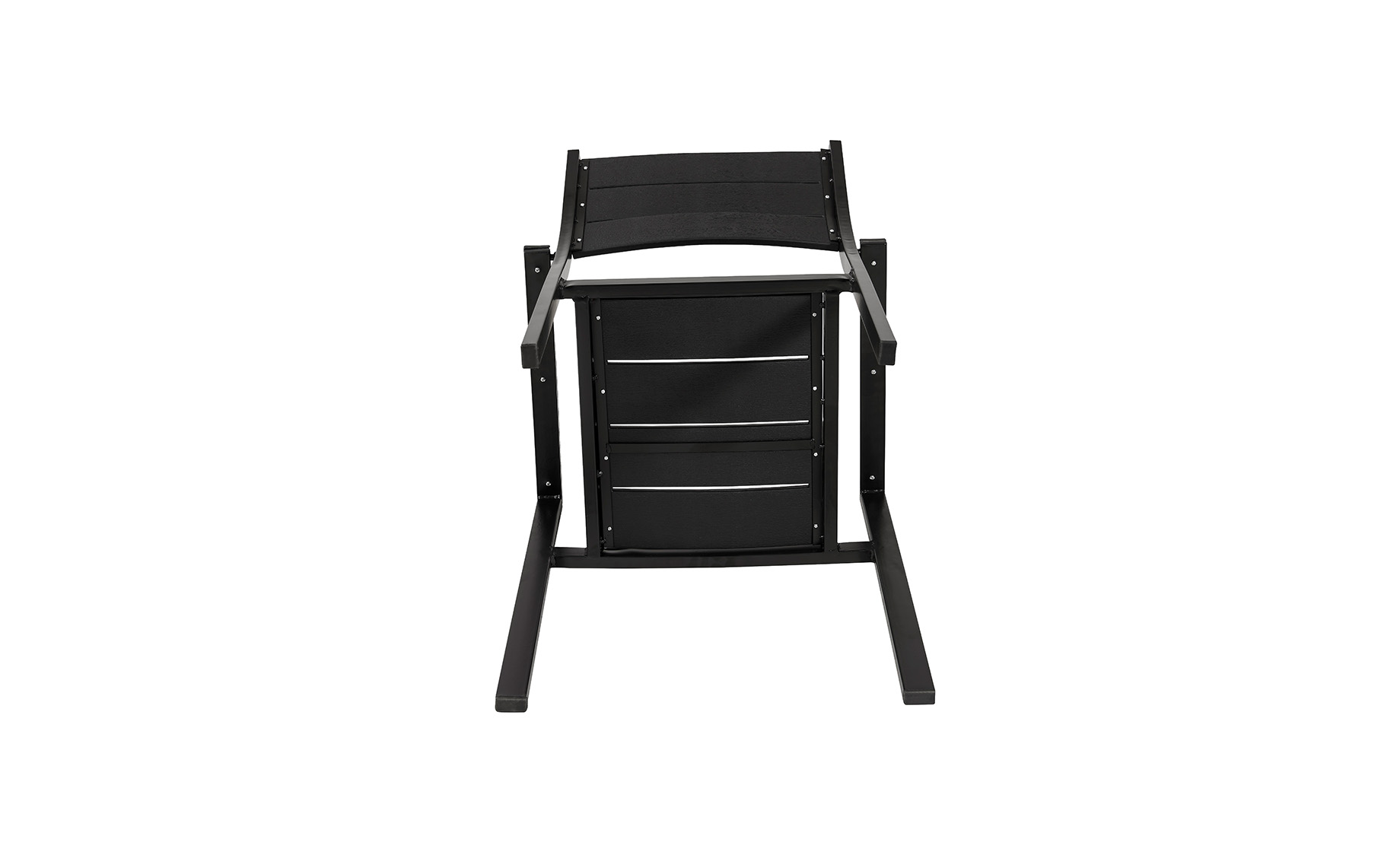 Canari stolica sa rukonaslonima 62x56x88 cm crna