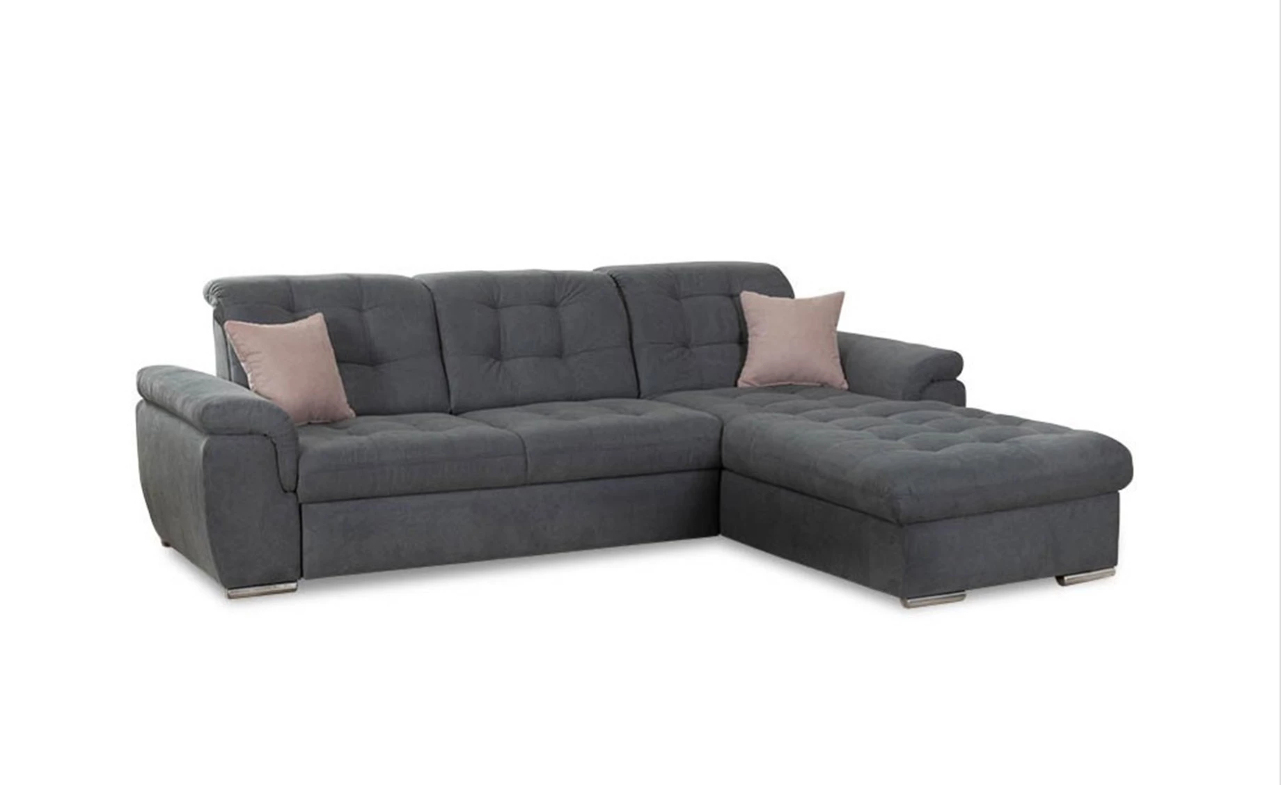 Bilbao kutna garnitura s ležajem 285x210x91/111 cm desna više boja