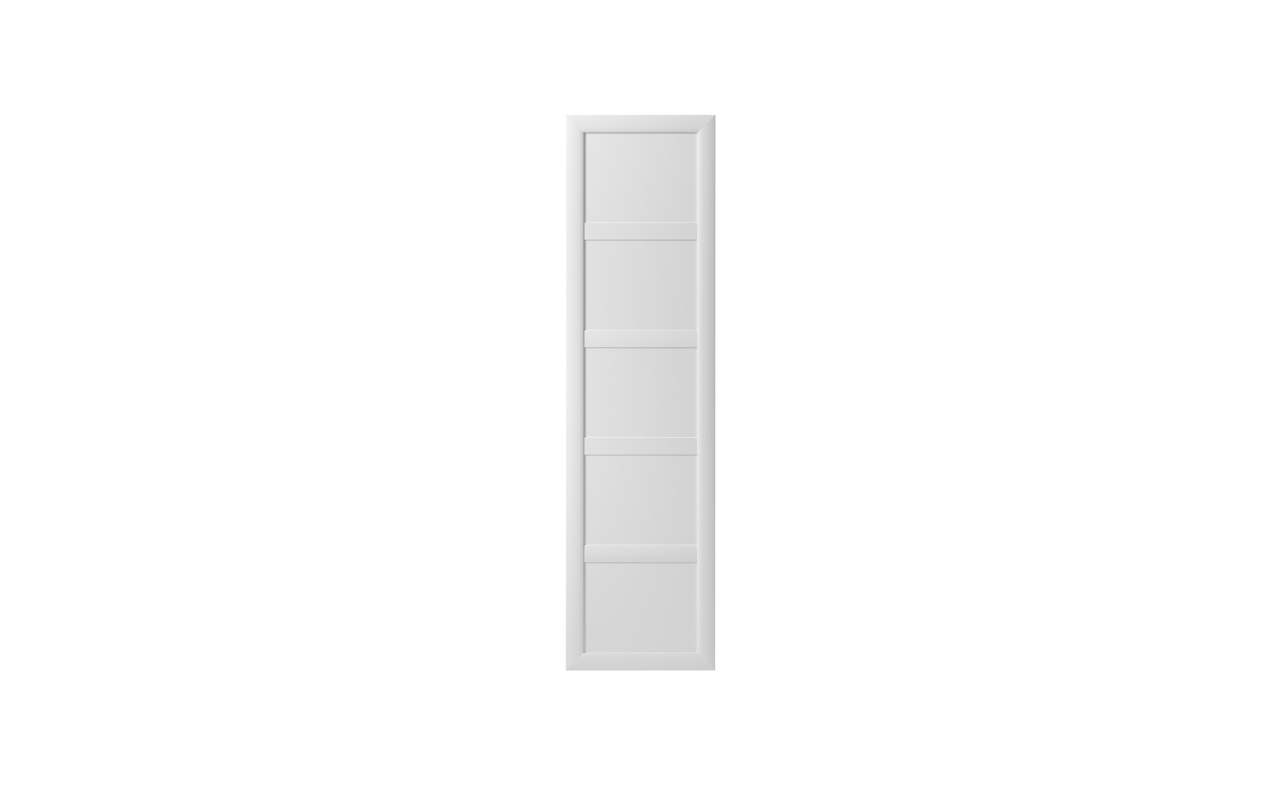 Ultra vrata sa okvirom 51x189 cm bela