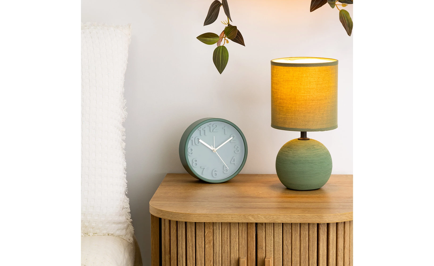 Stona lampa Timeo E14 60W zelena