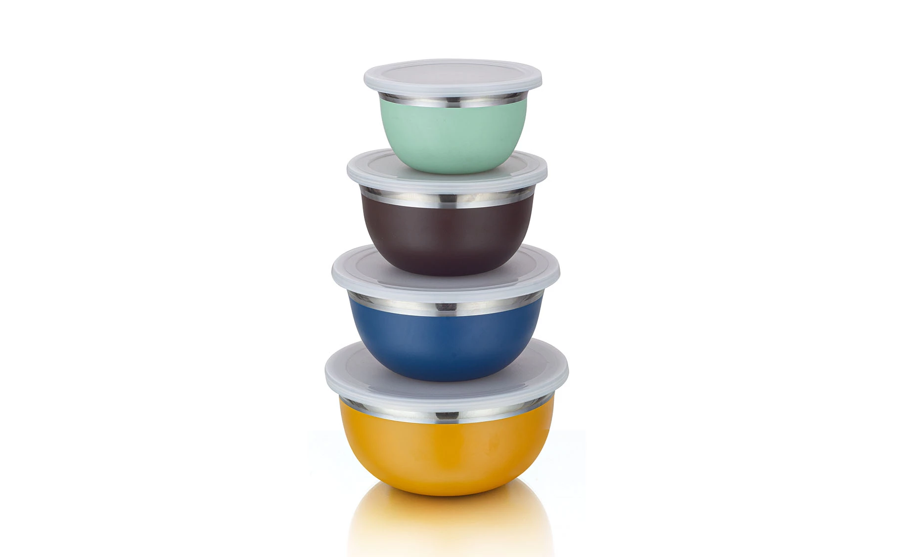 Činija s poklopcem Ezra žuta