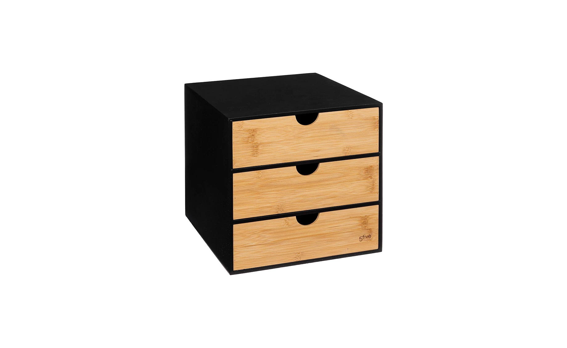 Organizator za sto Bamboo 25x31x25cm crni