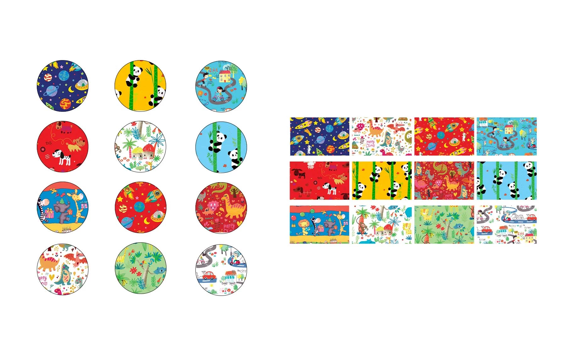 Ukrasni papir Kids 200X70 više dezena