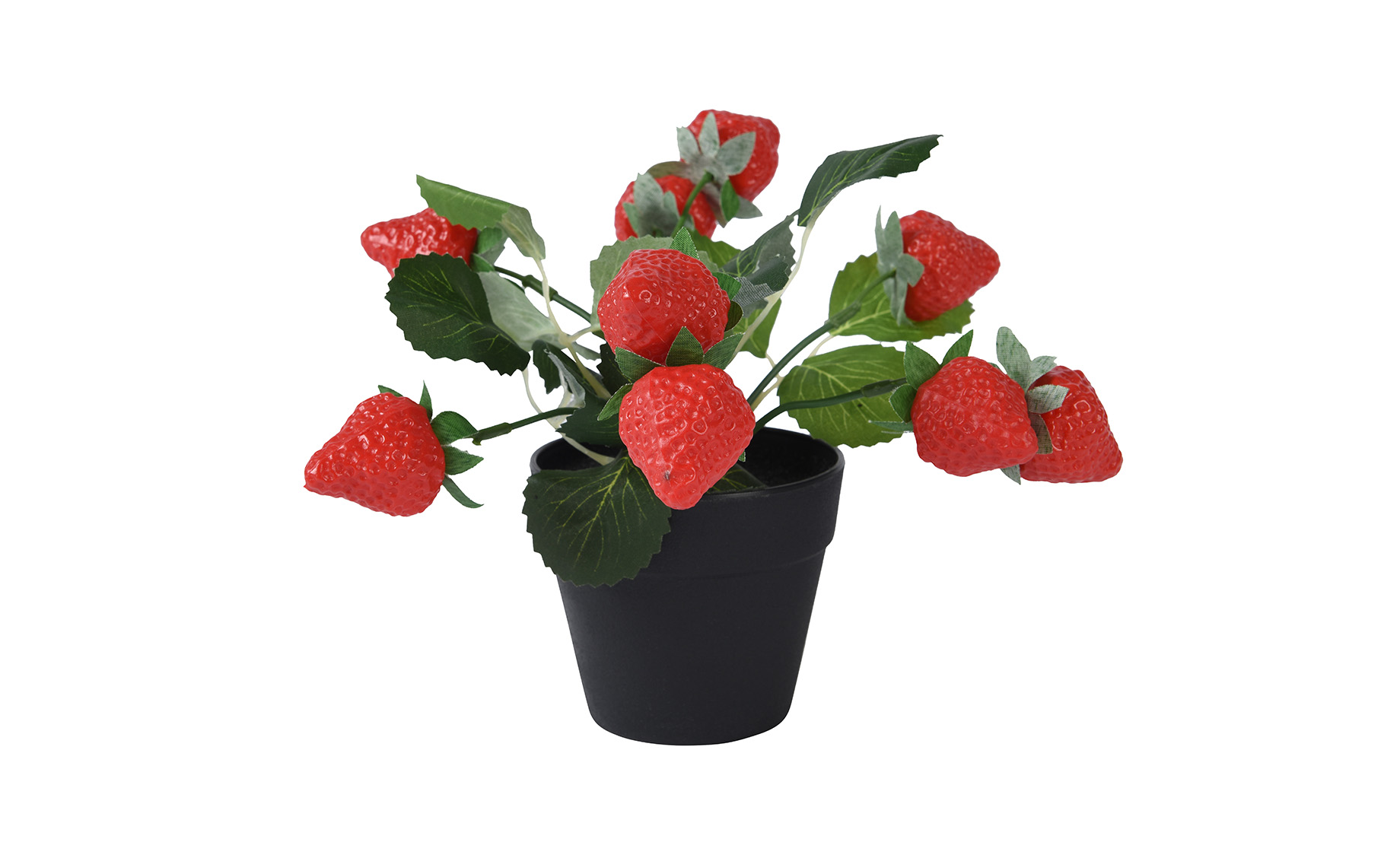 Veštačka biljka u saksiji Strawberry 20cm