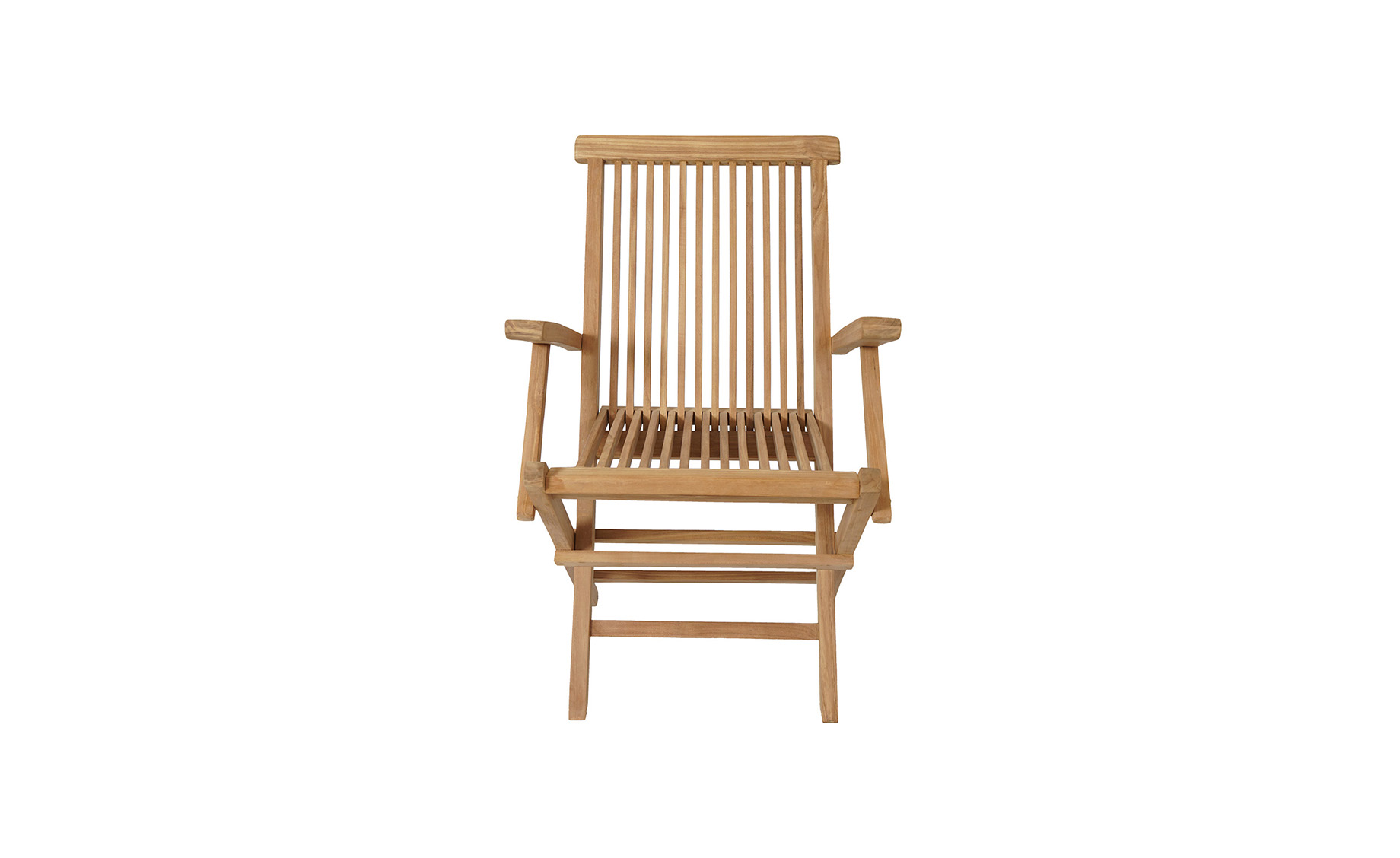 Sumatra preklopna stolica s rukonaslonima 54X45X90 cm tikovina