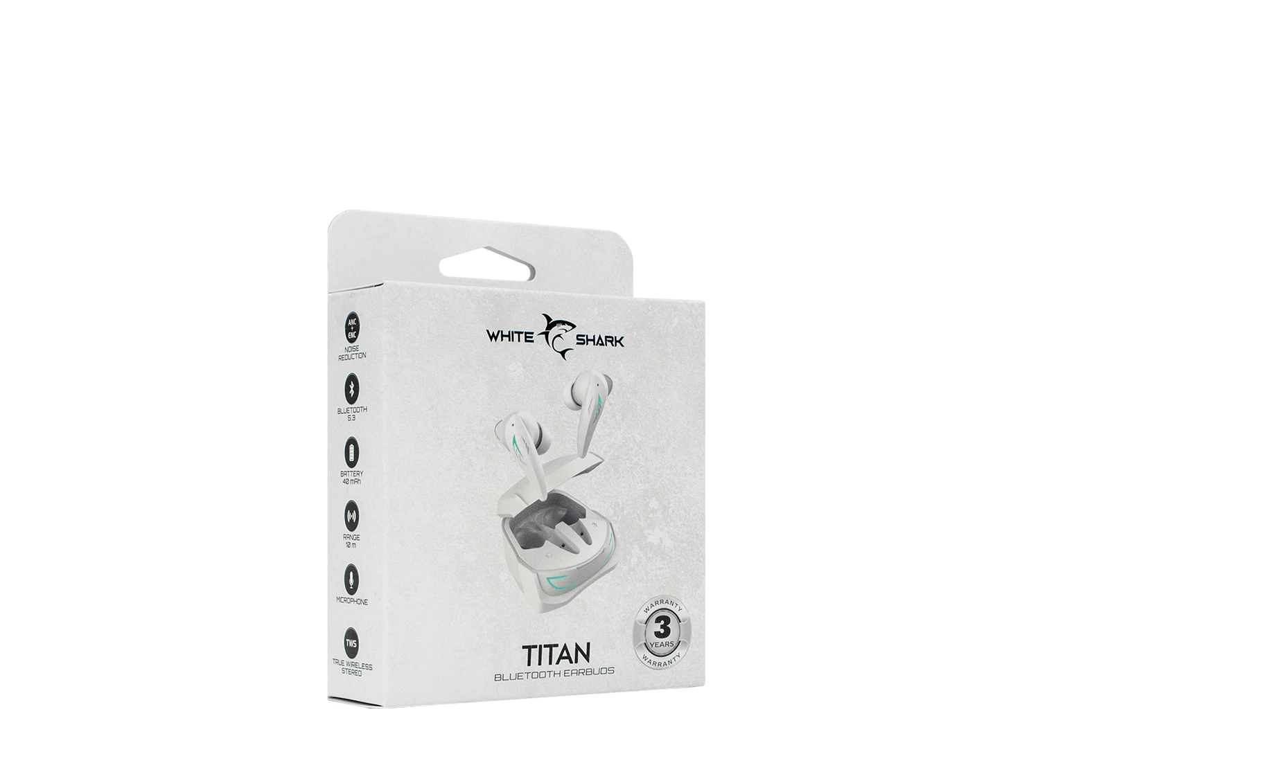 White Shark GEB-TWS96-W TWS bluetooth slušalice