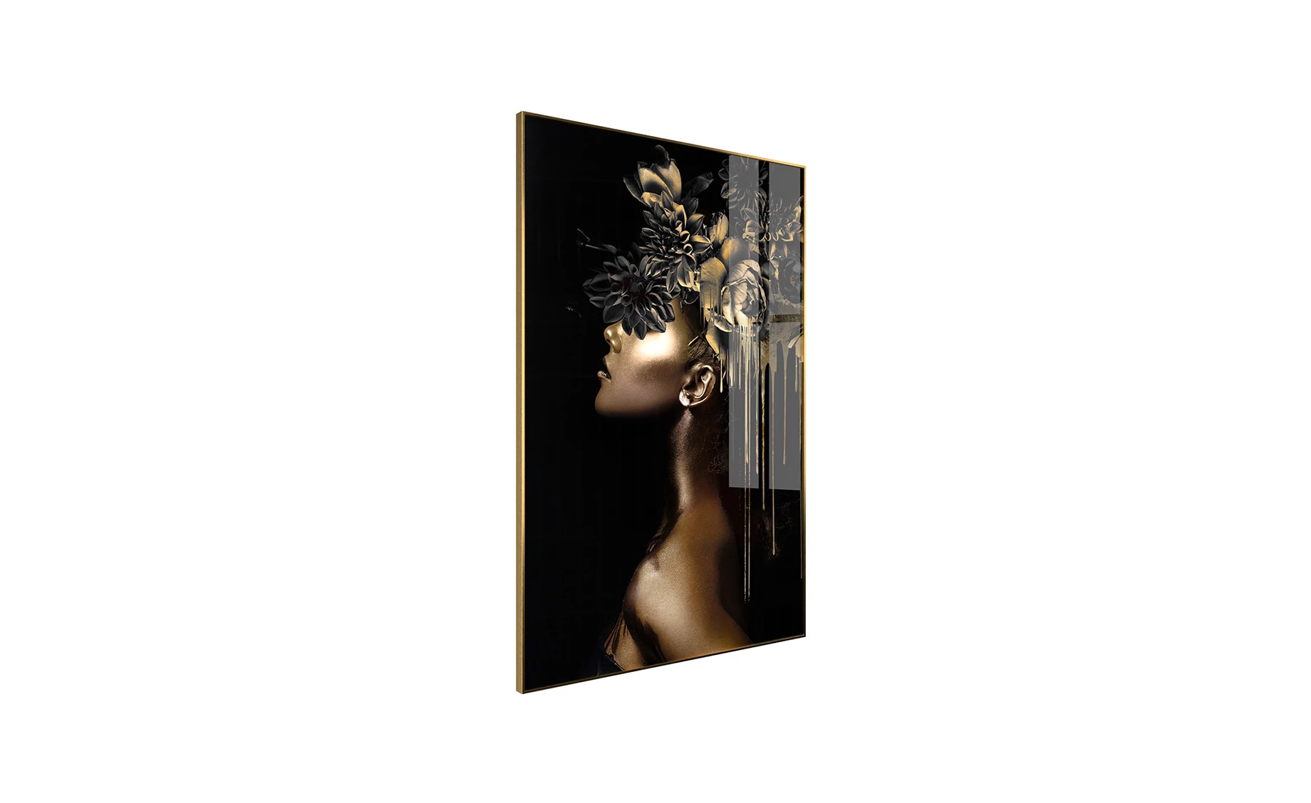 Slika staklo s okvirom Yowita 80x120cm