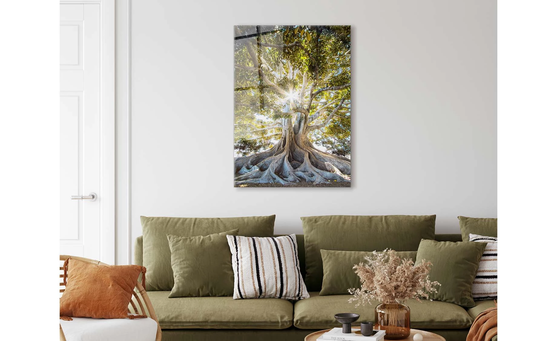 Slika staklo Clear Tree 50x70cm