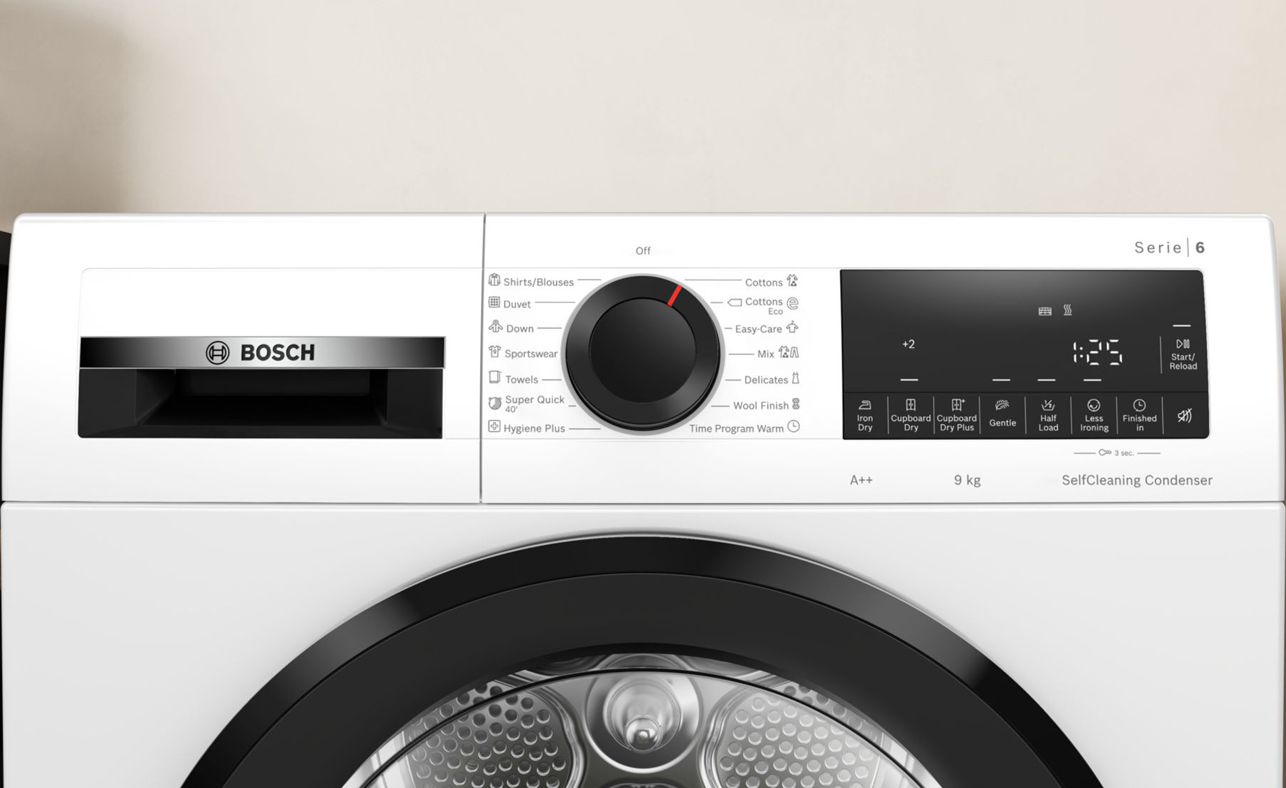 Bosch WQG24500BY mašina za sušenje veša