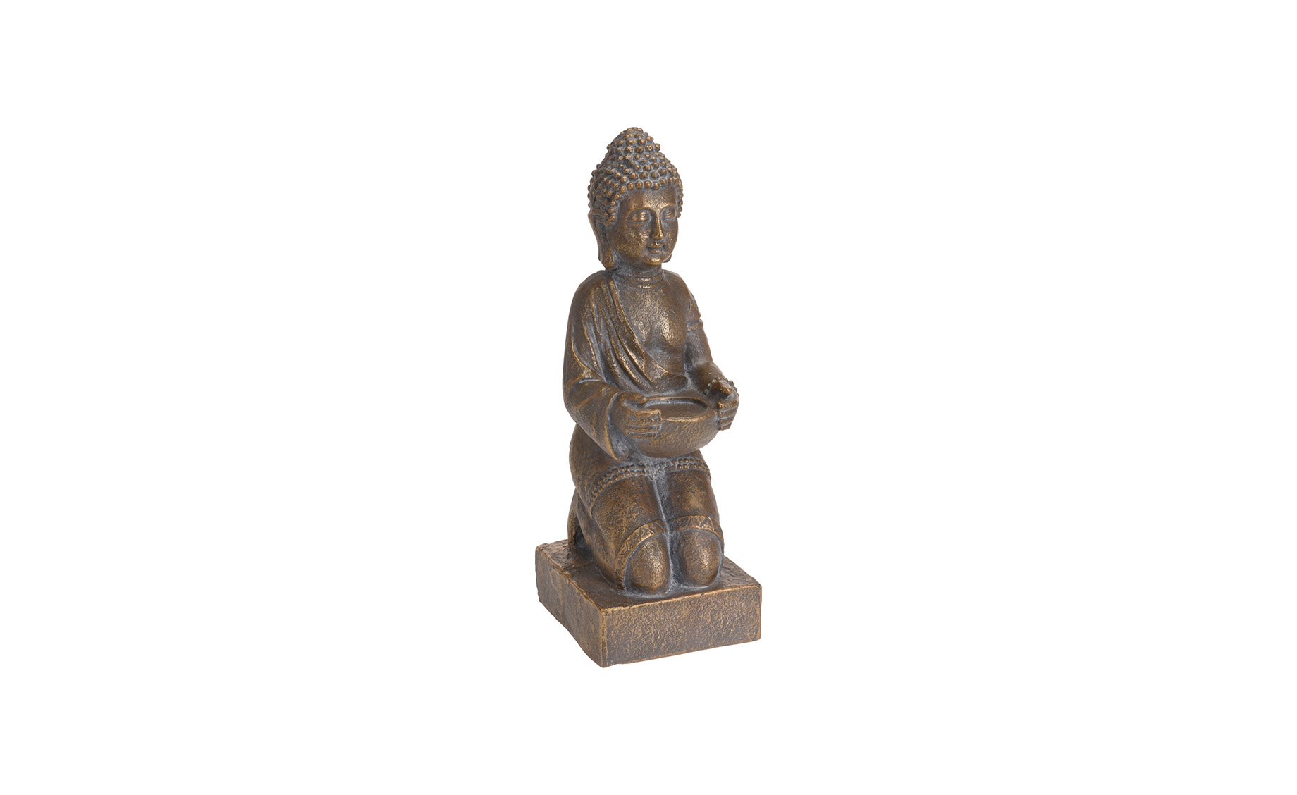Dekoracija Buddha 14,5x42,5cm bronzana