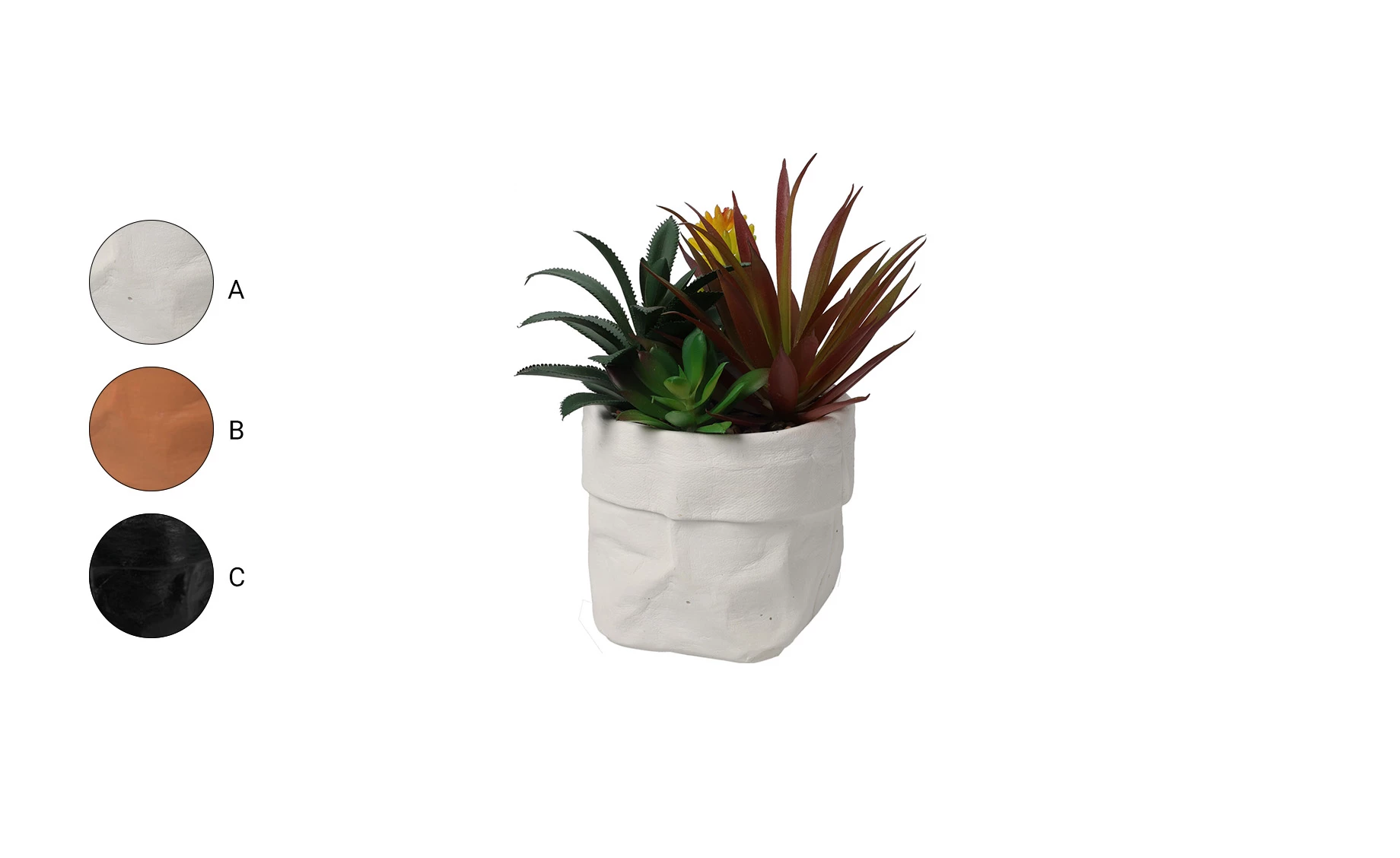 Veštačka biljka u posudi Dona 11x20cm više vrsta