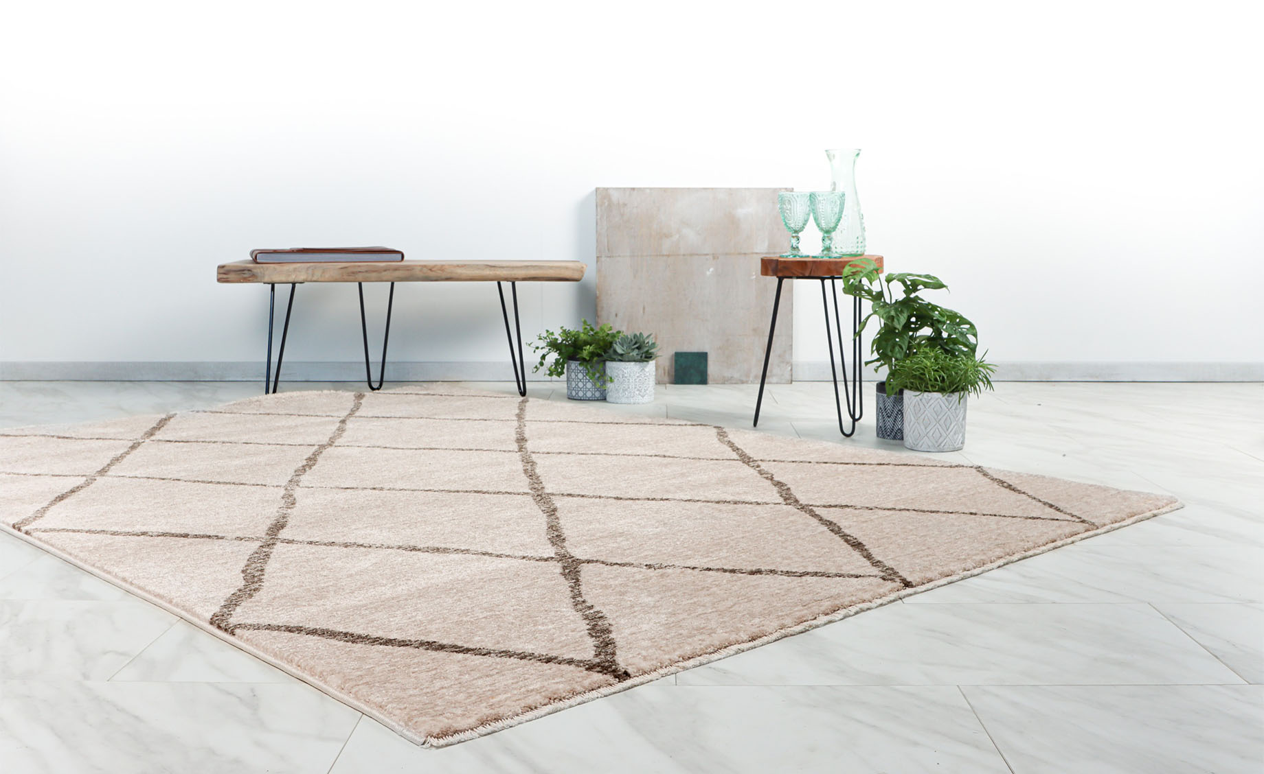 Tepih Agadir 160x230cm bež
