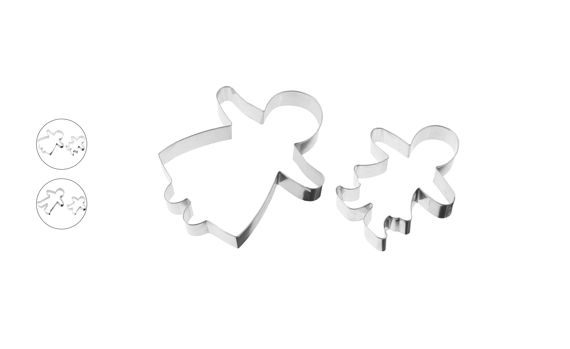 Modle za medenjake Ginger 2 kom više motiva