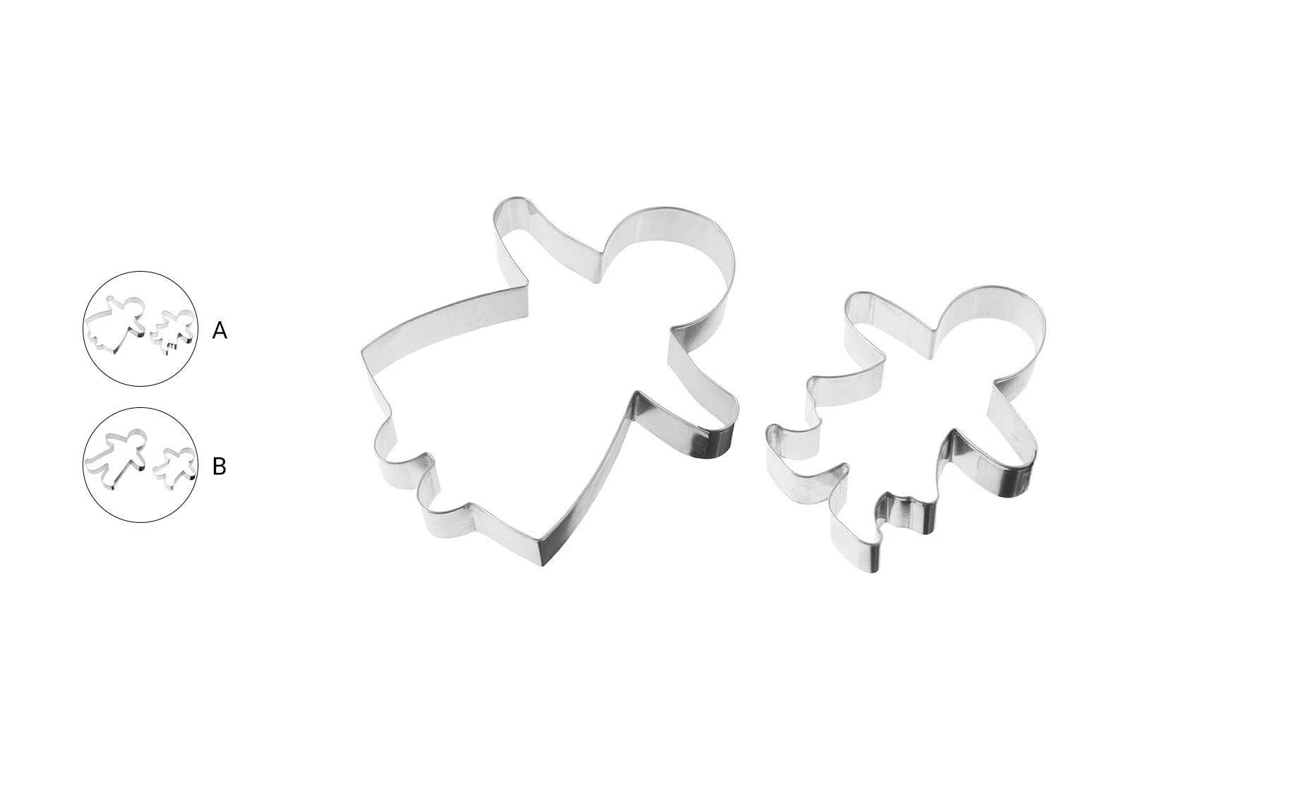 Modle za medenjake Ginger 2 kom više motiva