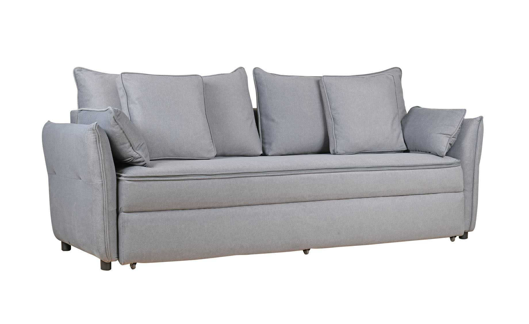 Air trosjed s ležajem 220x80x92 cm siva