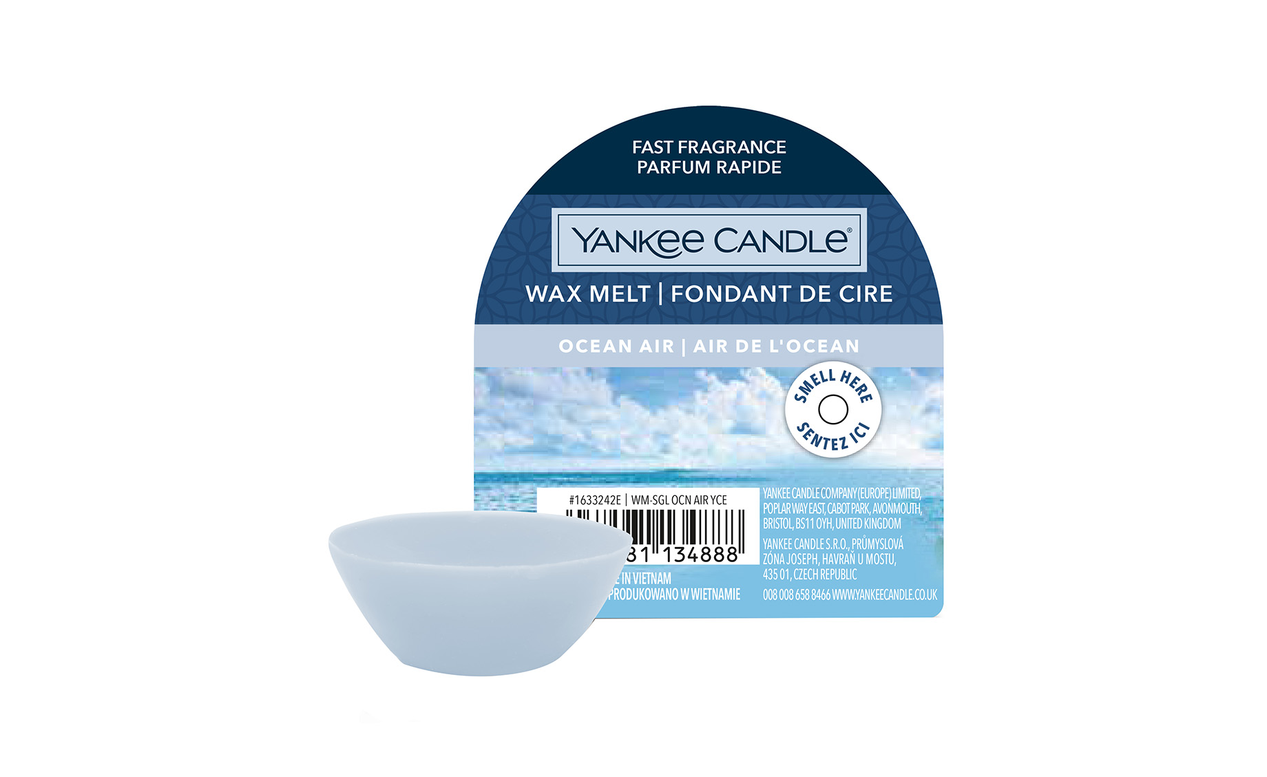 Vosak YC wax melt Ocean Air