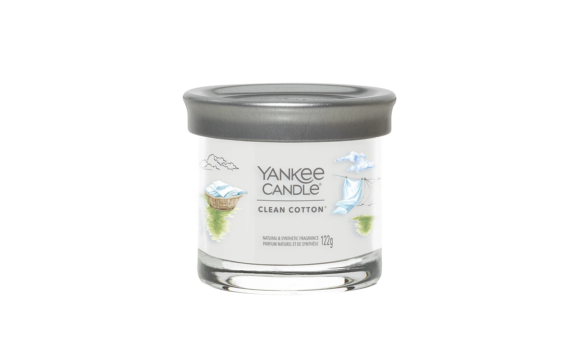 Mirisna svijeća YC signature tumbler small Clean Cotton