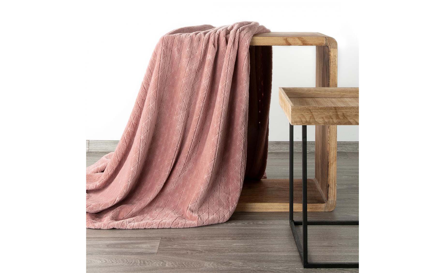 Ćebe Snuggly 70x160cm roze