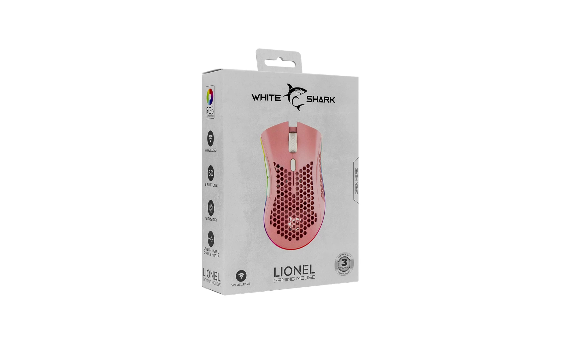 White Shark WGM-5012 LIONEL bežični gaming miš