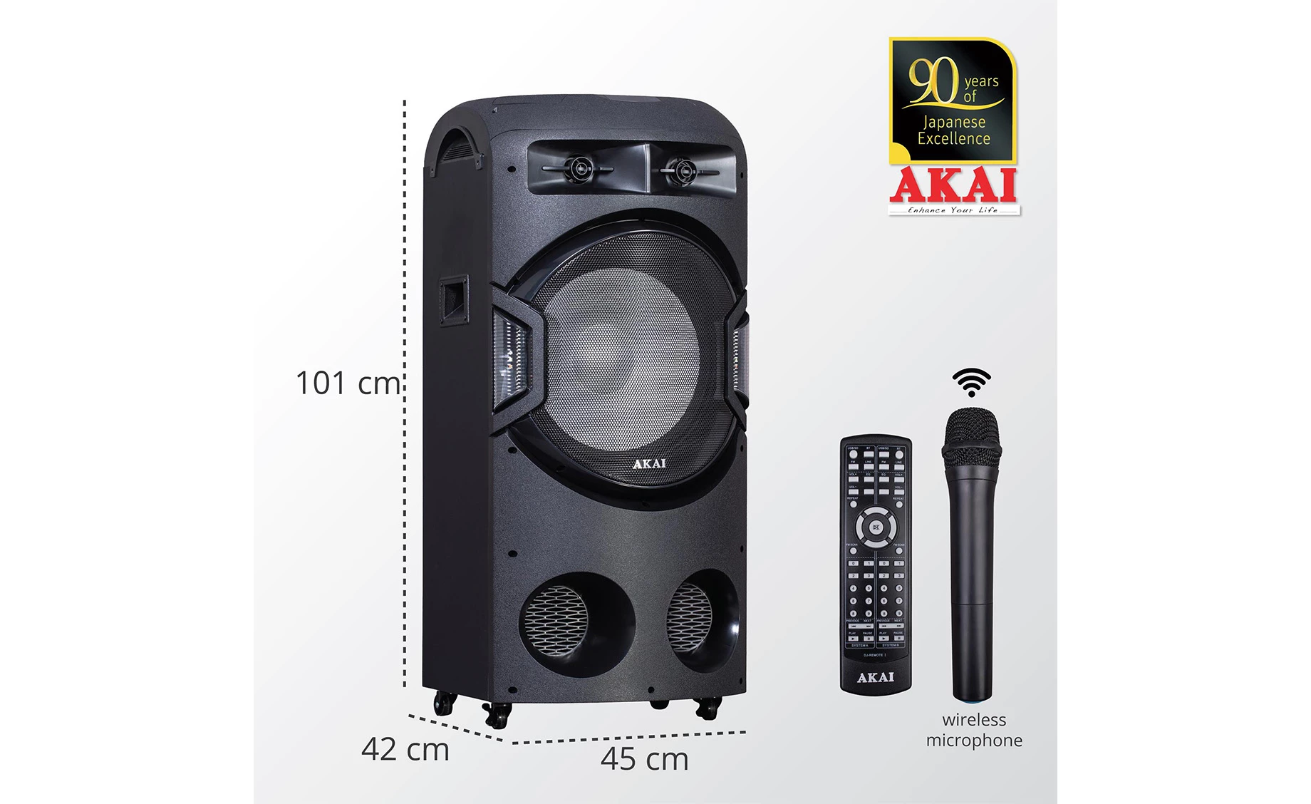 Akai DJ-BY4L party zvučnik